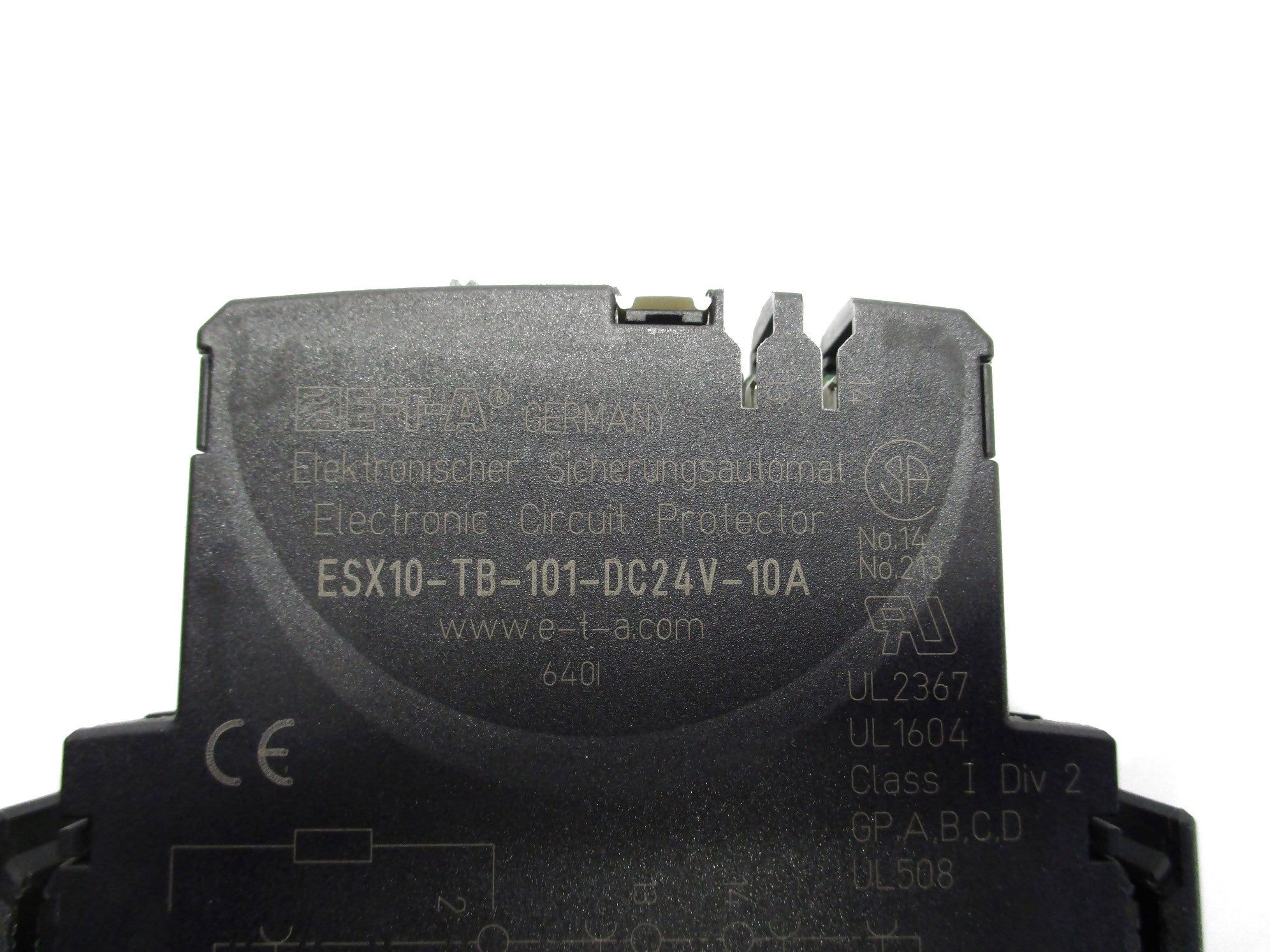 E-T-A ESX10-TB-101-DC24V-10A 10A 24VDC NSNP