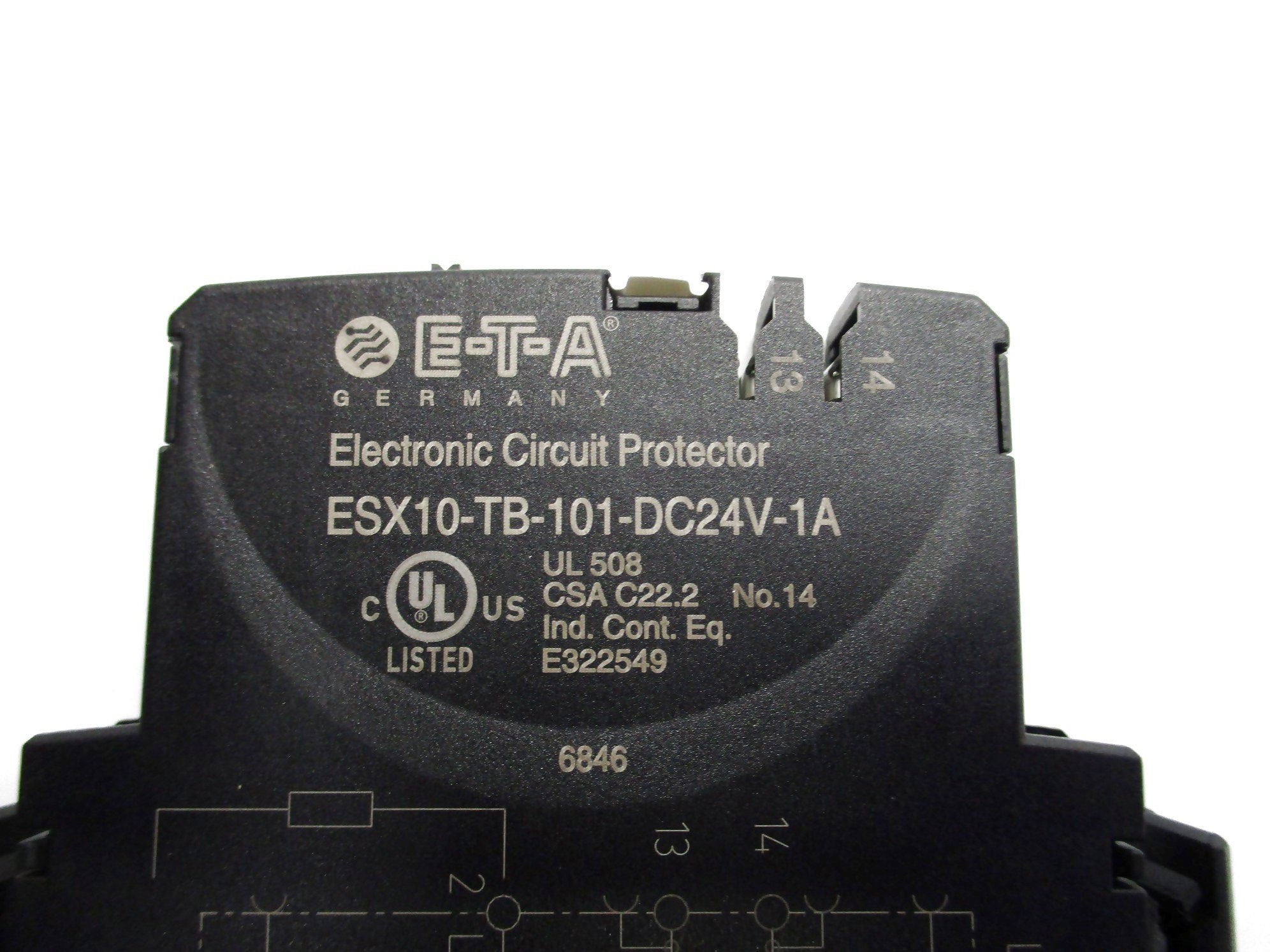 E-T-A ESX10-TB-101-DC24V-1A 1A 24VDC NSNP