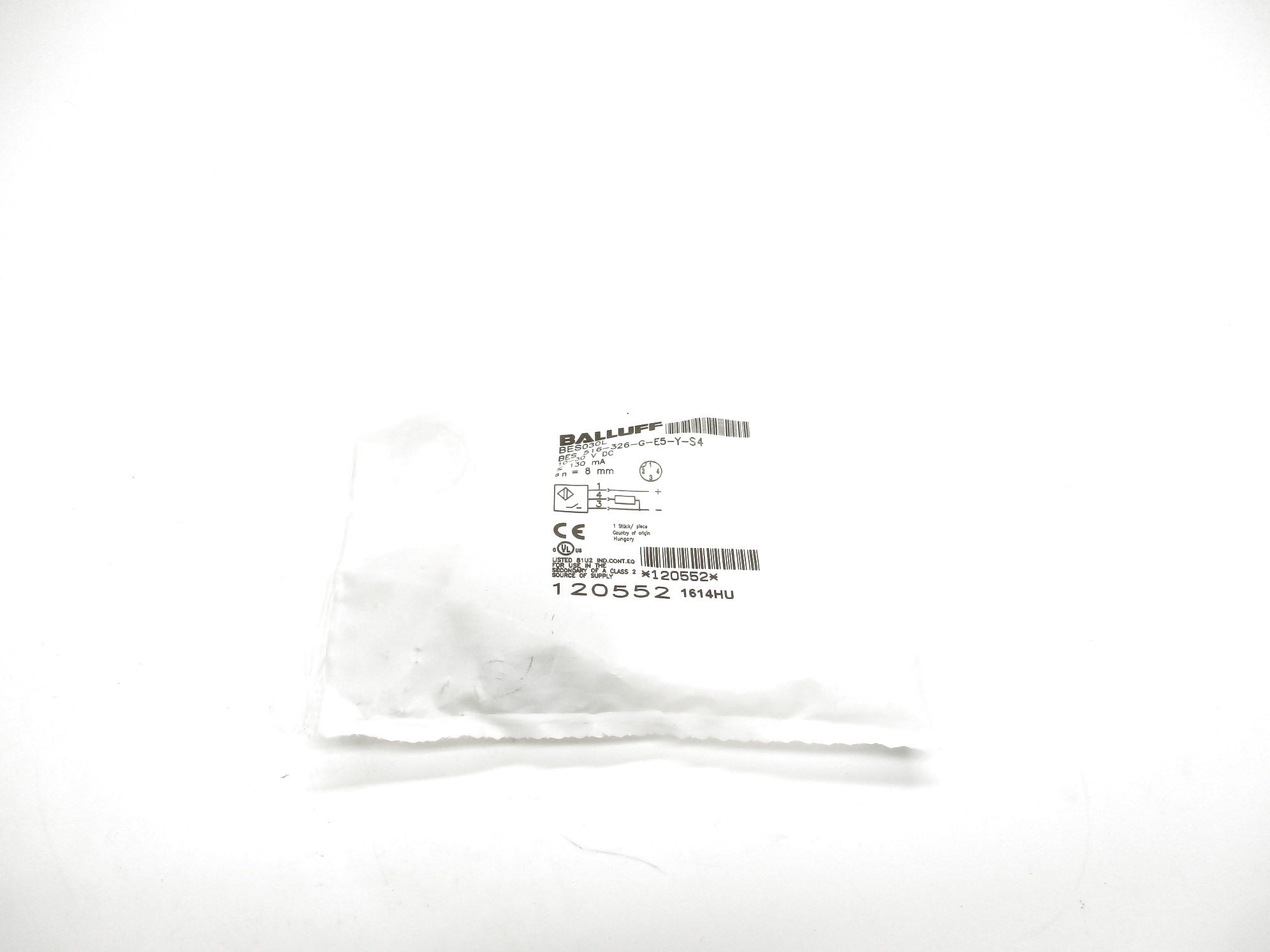 BALLUFF BES516-326-G-E5-Y-S4 BES030L 10-30VDC NSMP
