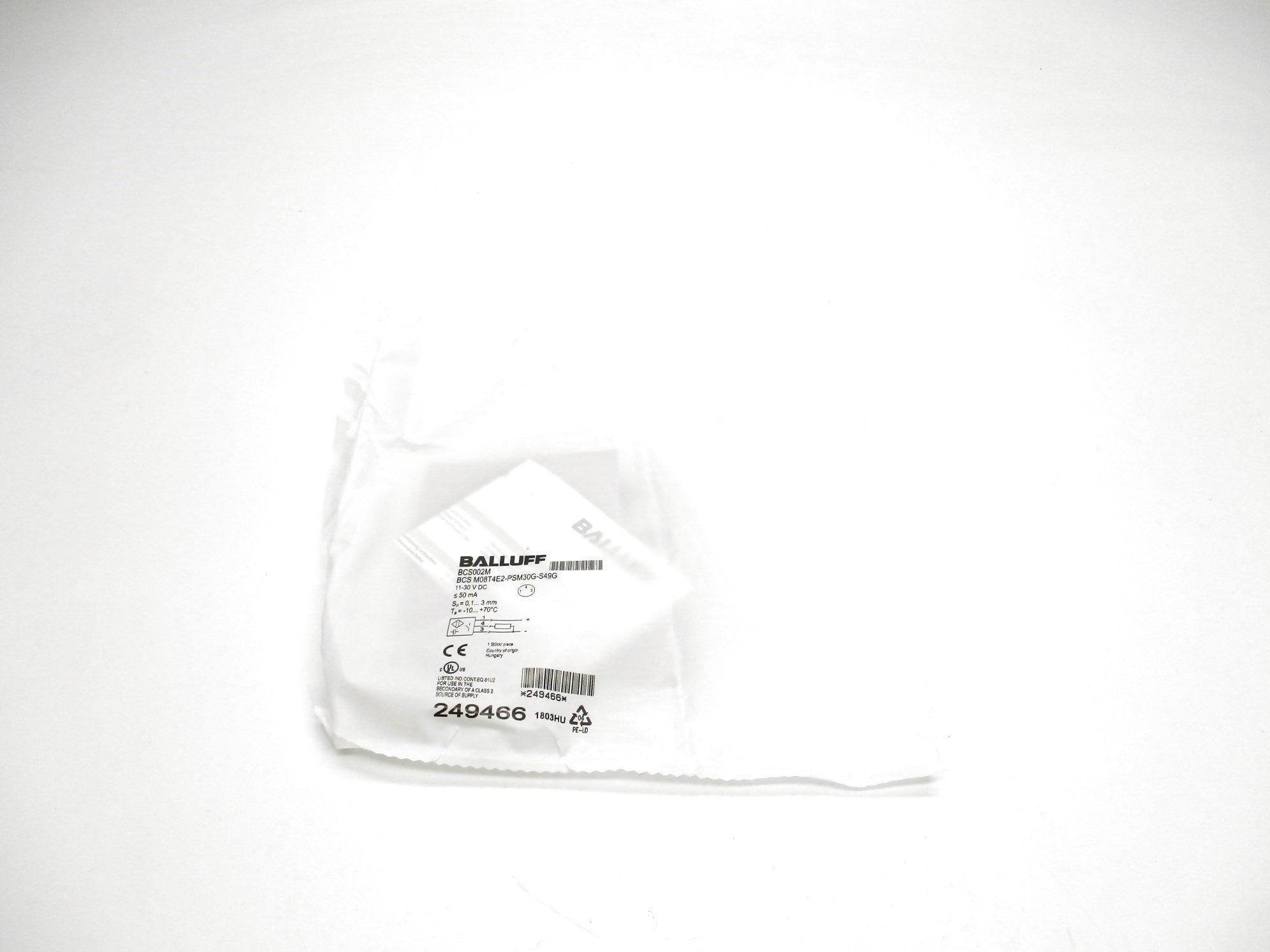 BALLUFF BCS M08T4E2-PSM30G-S49G NSMP