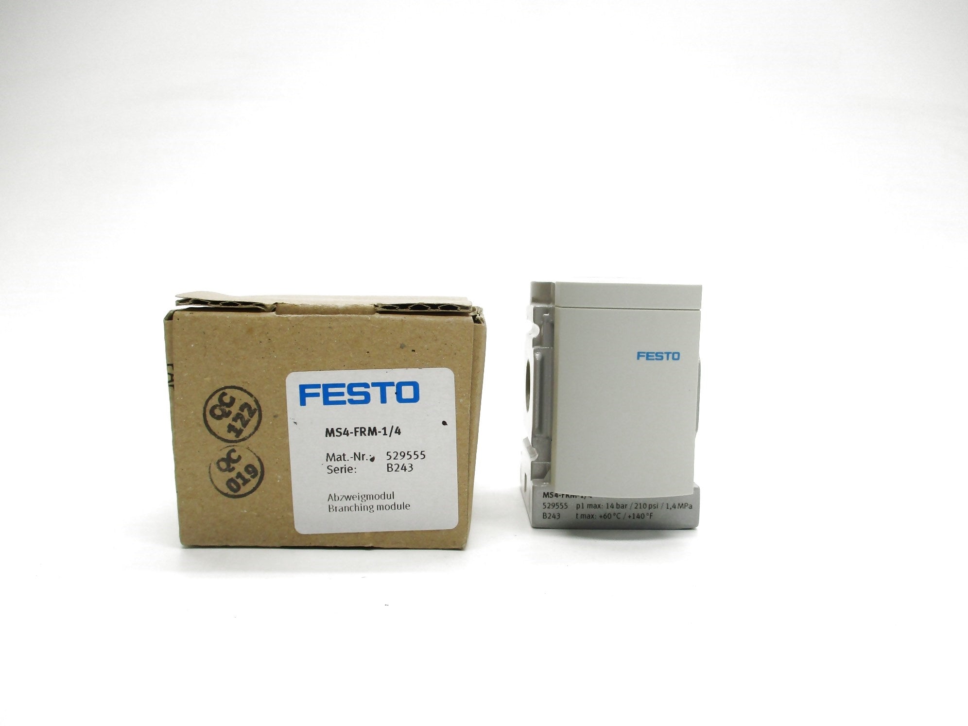 FESTO MS4-FRM-1/4 NSMP