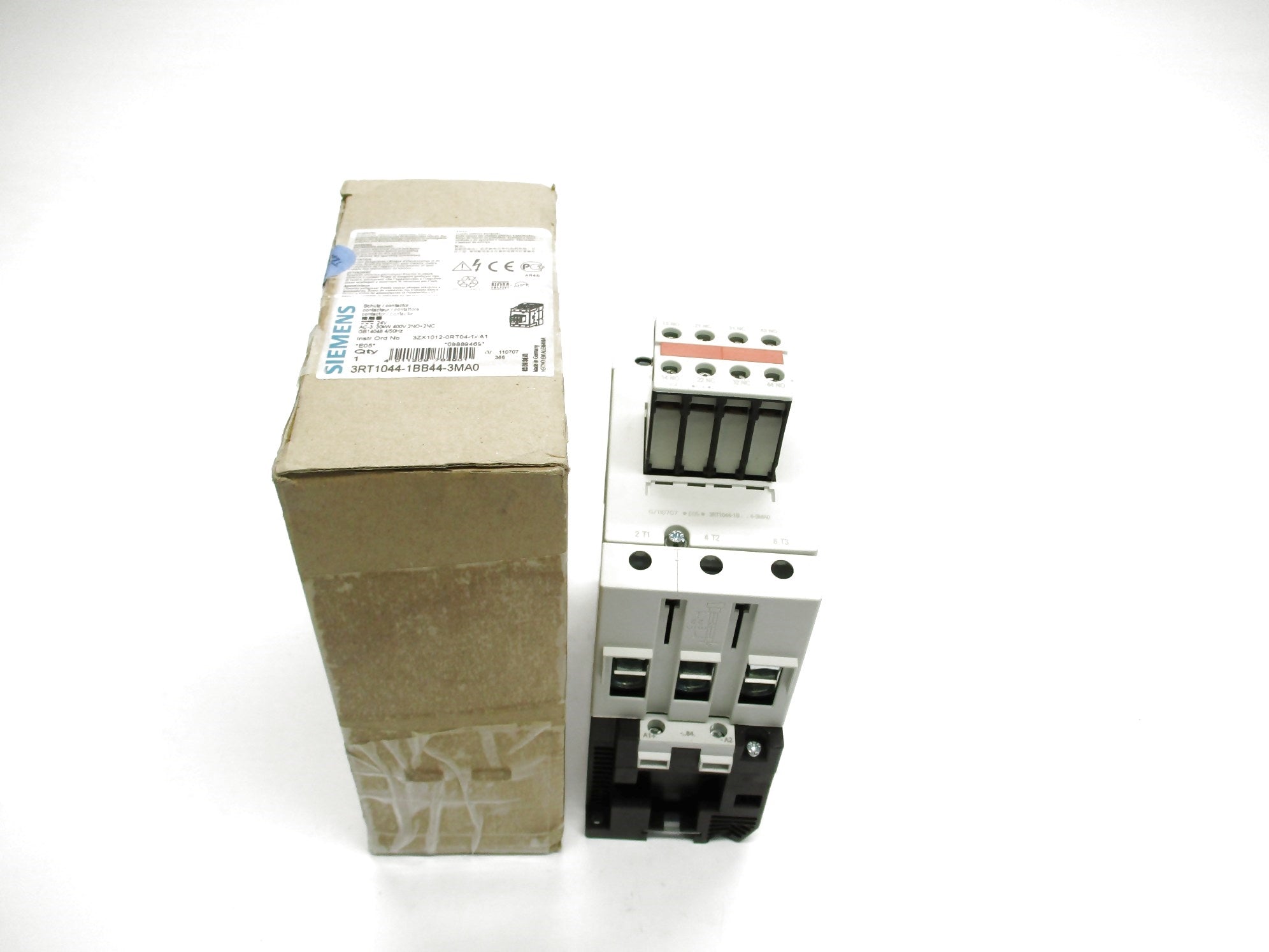 SIEMENS 3RT1044-1BB44-3MA0 24V (AS PICTURED) NSMP