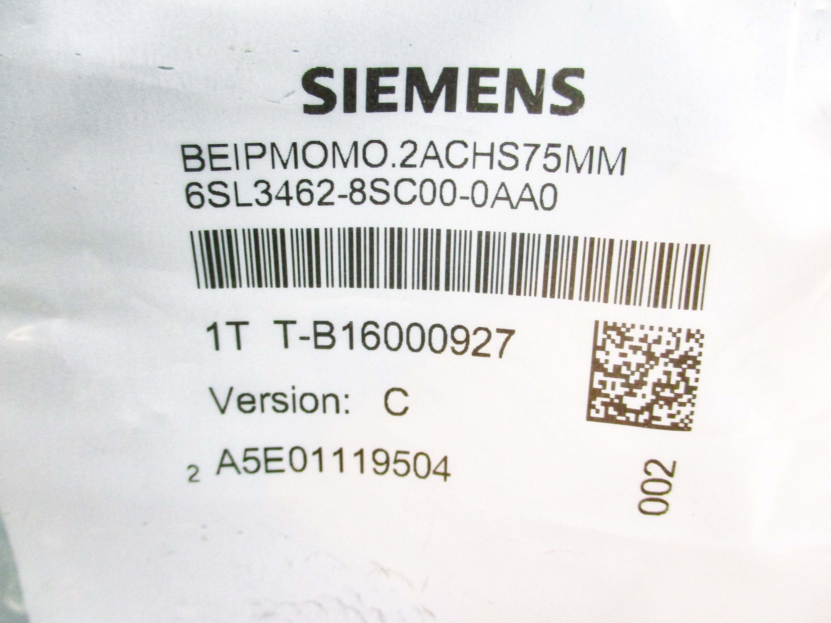 SIEMENS 6SL3462-8SC00-0AA0 NSMP