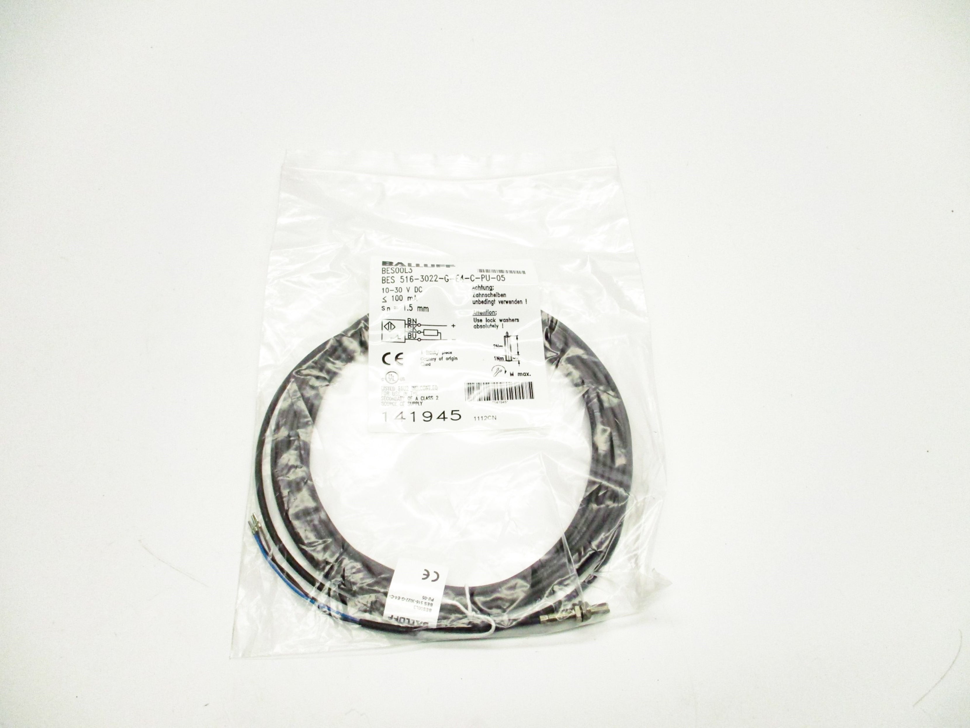 BALLUFF BES516-3022-G-E4-C-PU-05 NSMP