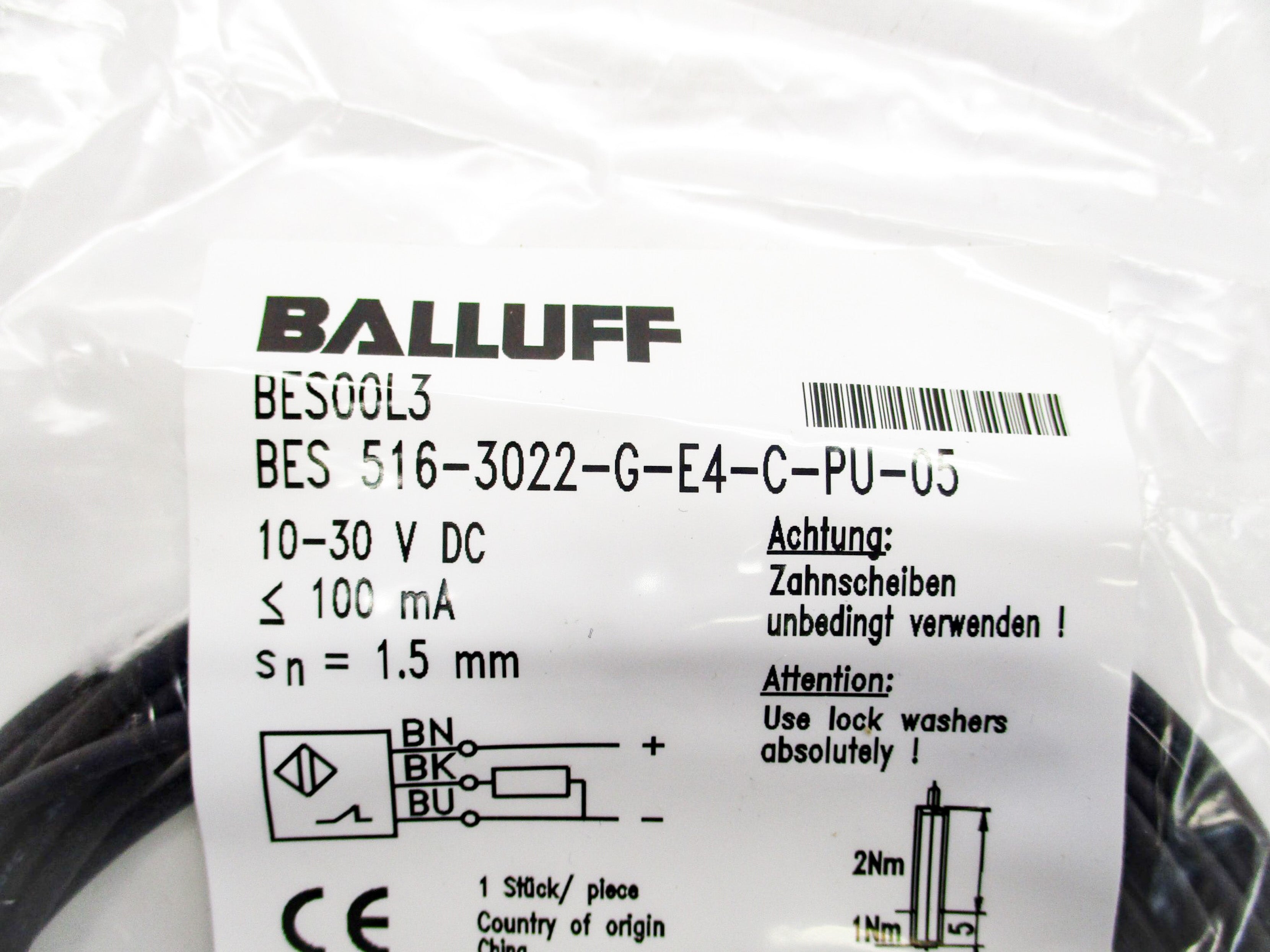 BALLUFF BES516-3022-G-E4-C-PU-05 NSMP
