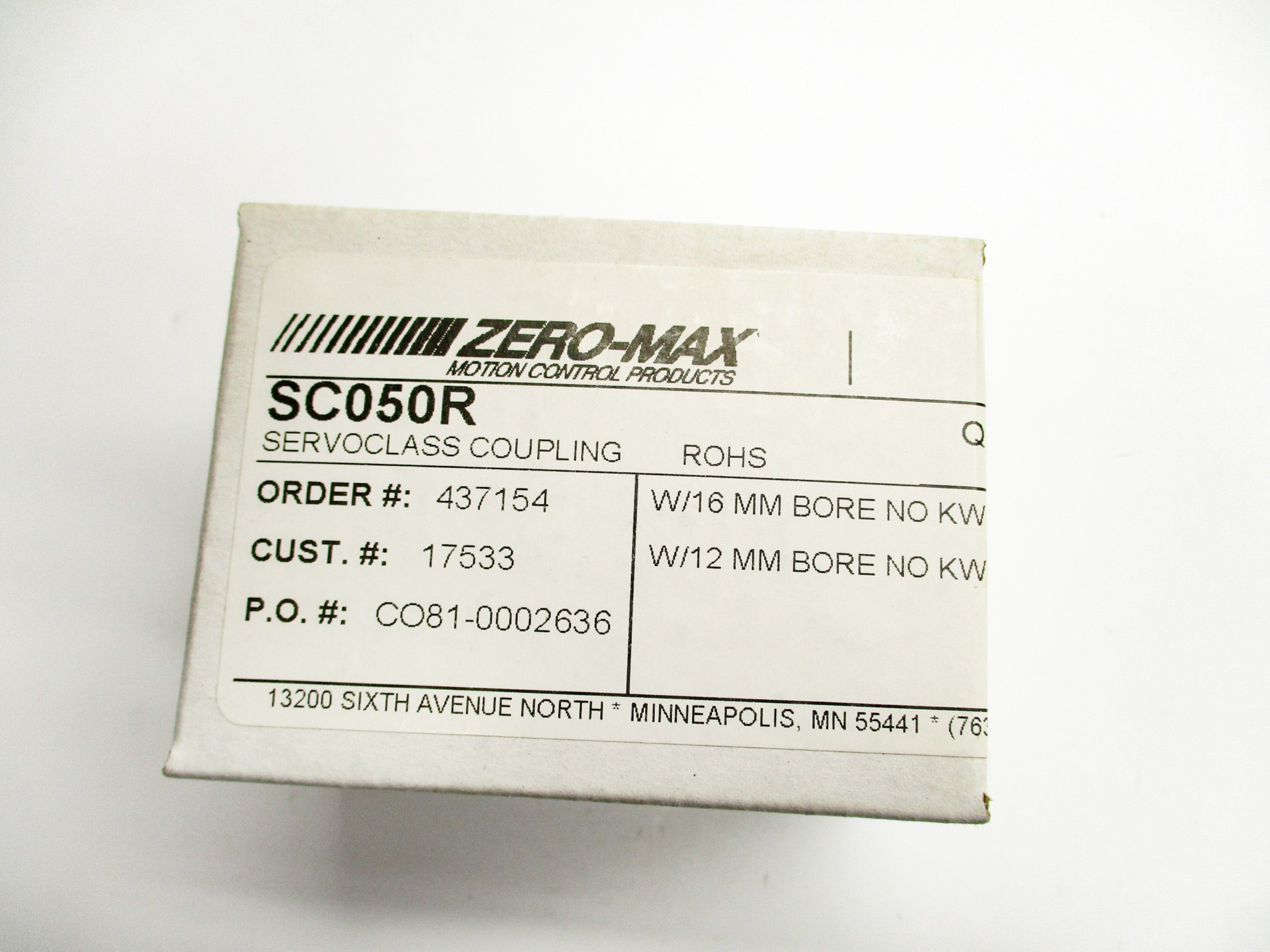 ZERO MAX SC050R NSMP