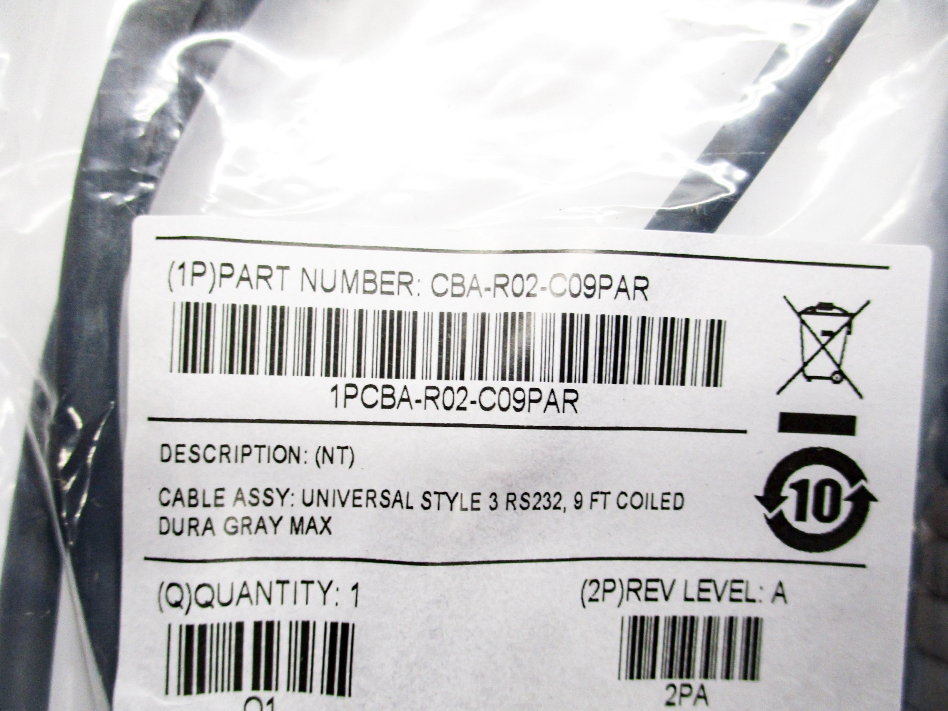 INDUSTRIAL MRO CBA-R02-C09PAR NSMP