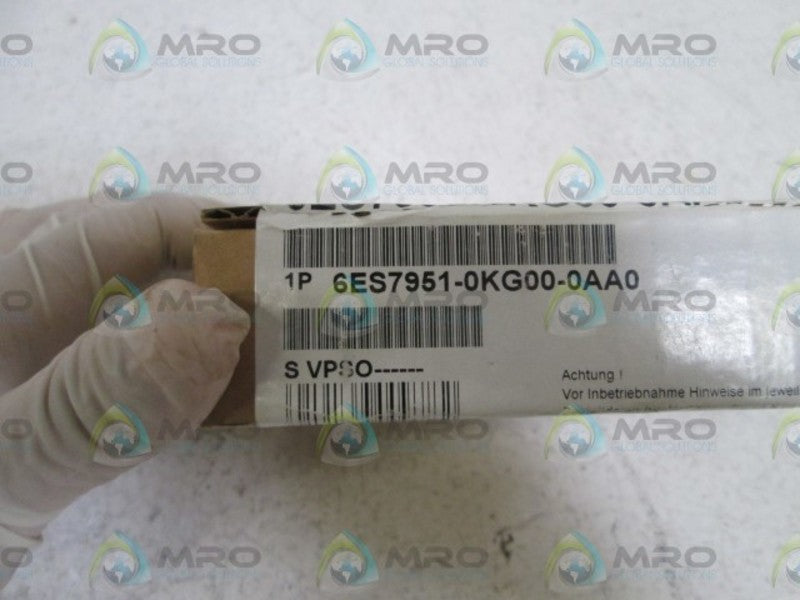 SIEMENS MEMORY CARD 6ES7951-0KG00-0AA0 *FACTORY SEALED*