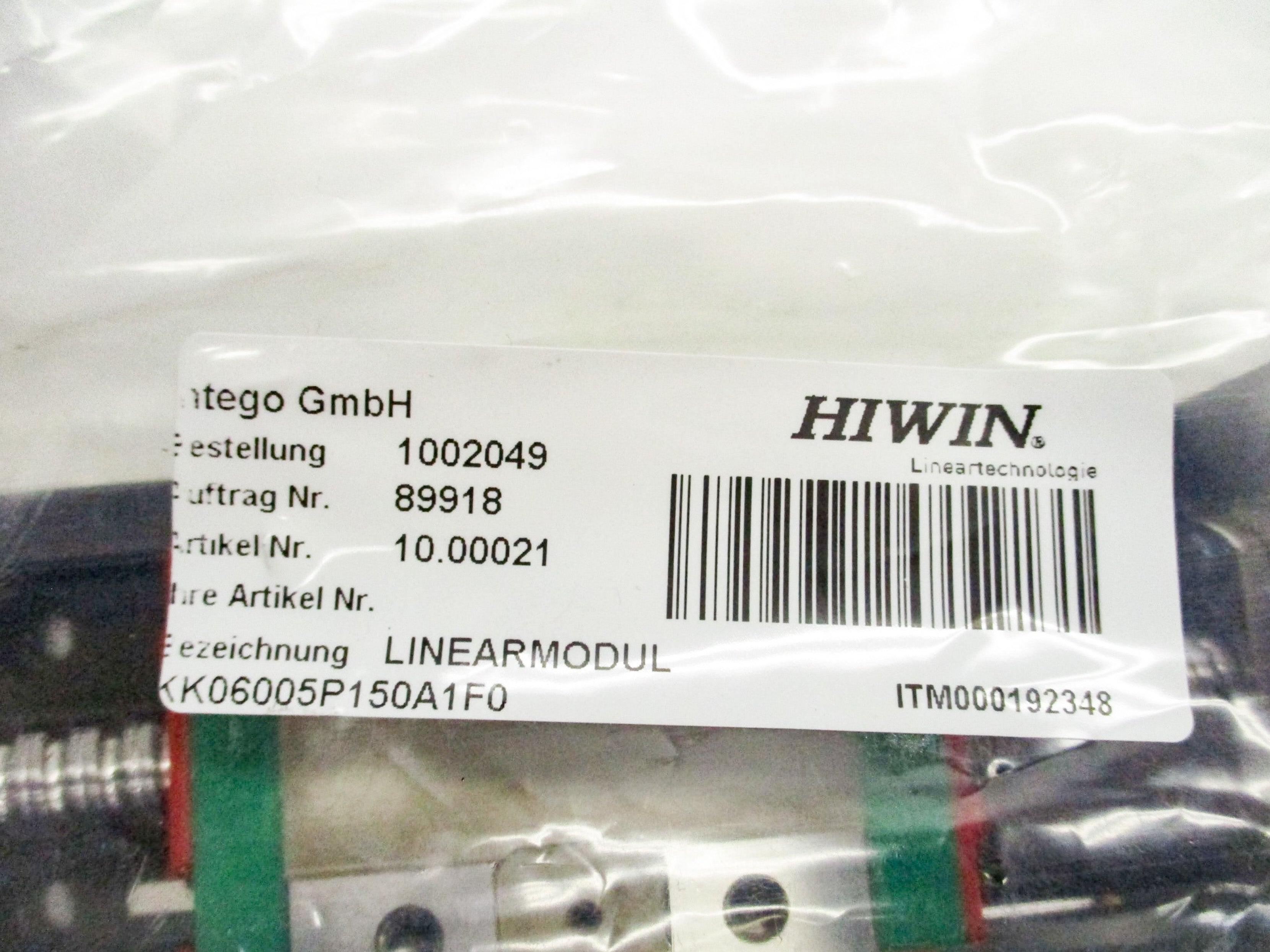 HIWIN KK06005P150A1F0 KK6005P90909-5004 NSMP