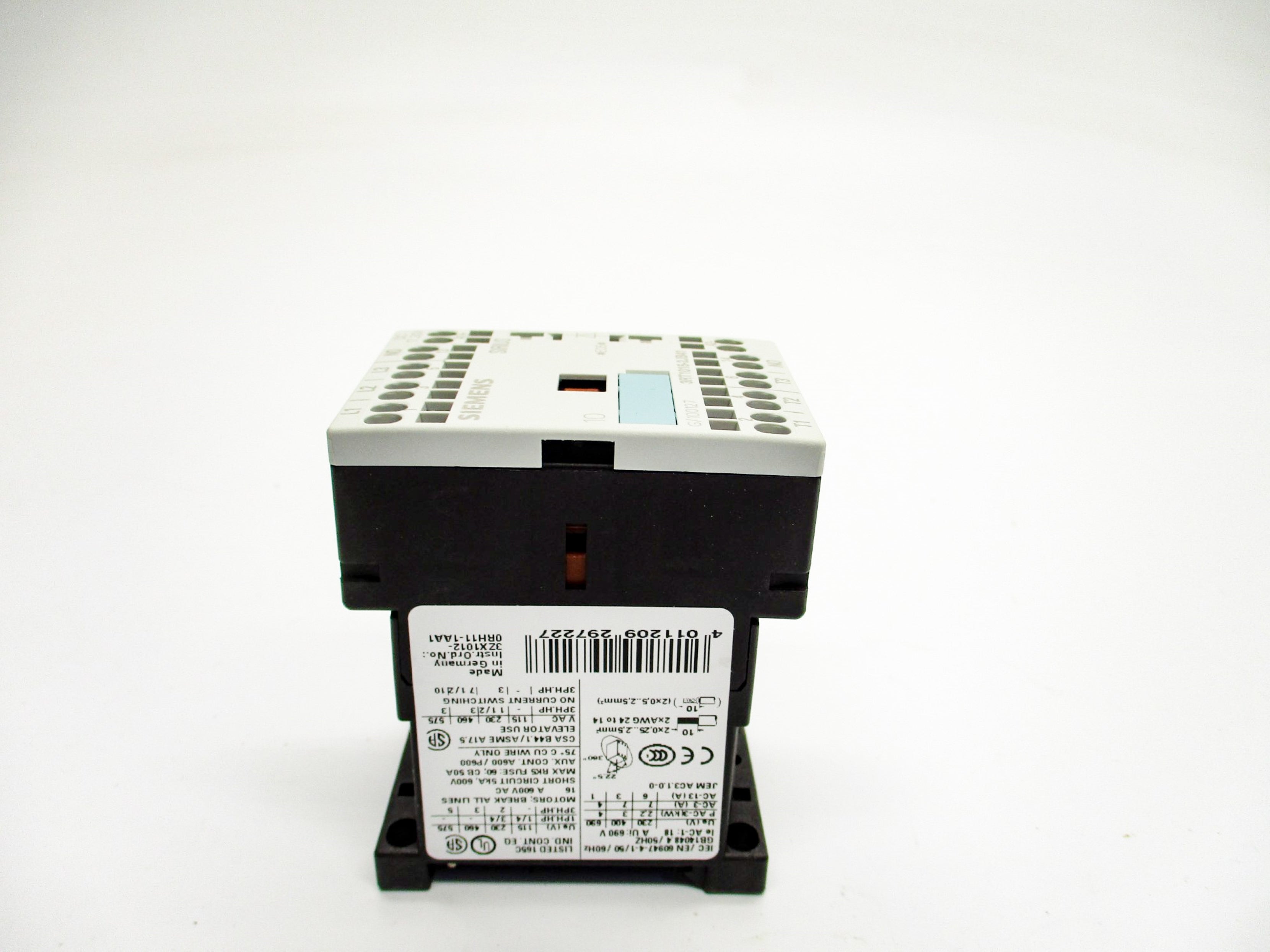 SIEMENS 3RT1015-2JB41 17-30V NSMP