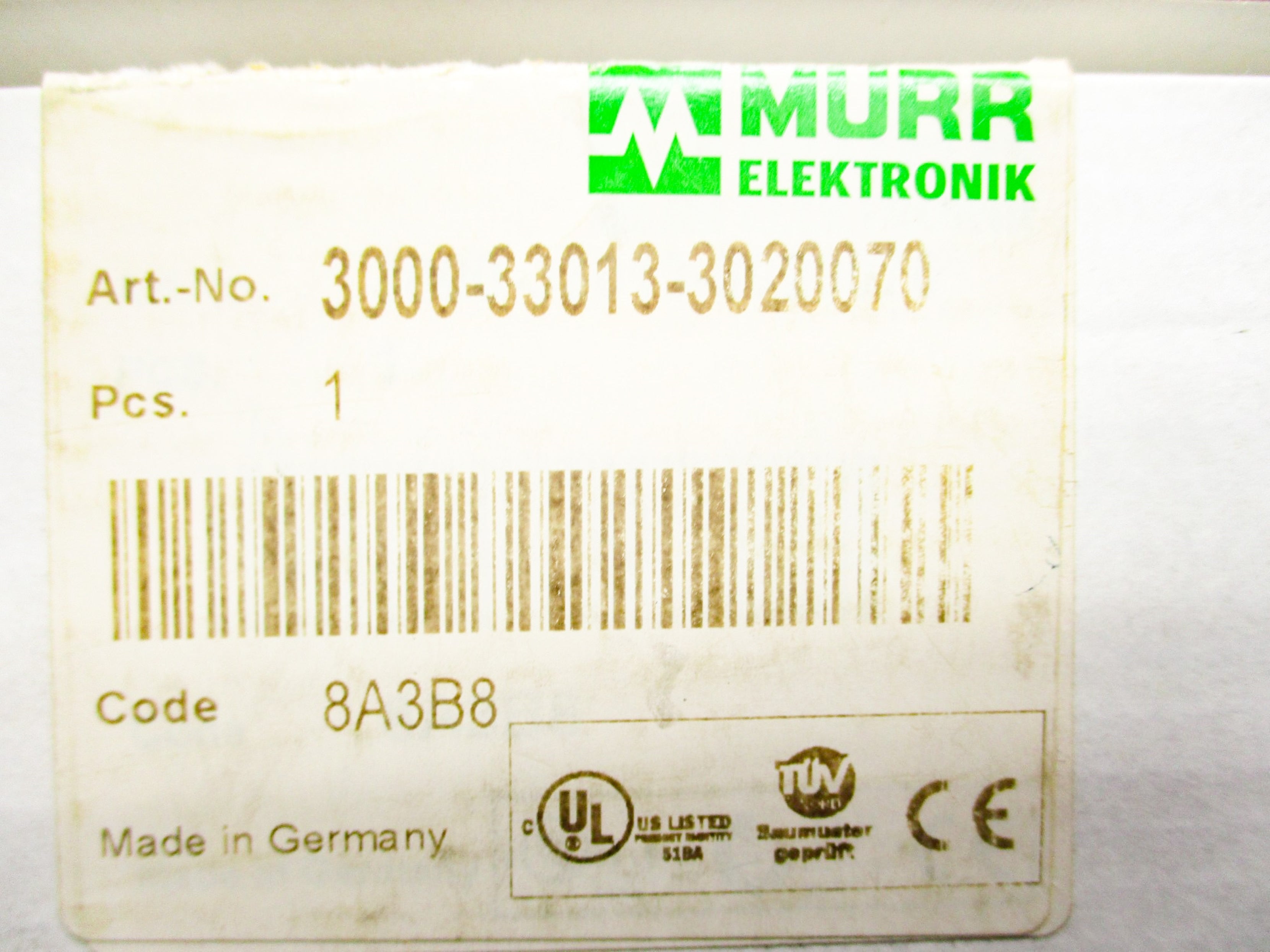 MURR ELEKTRONIK 3000-33013-3020070 24V 6A NSMP