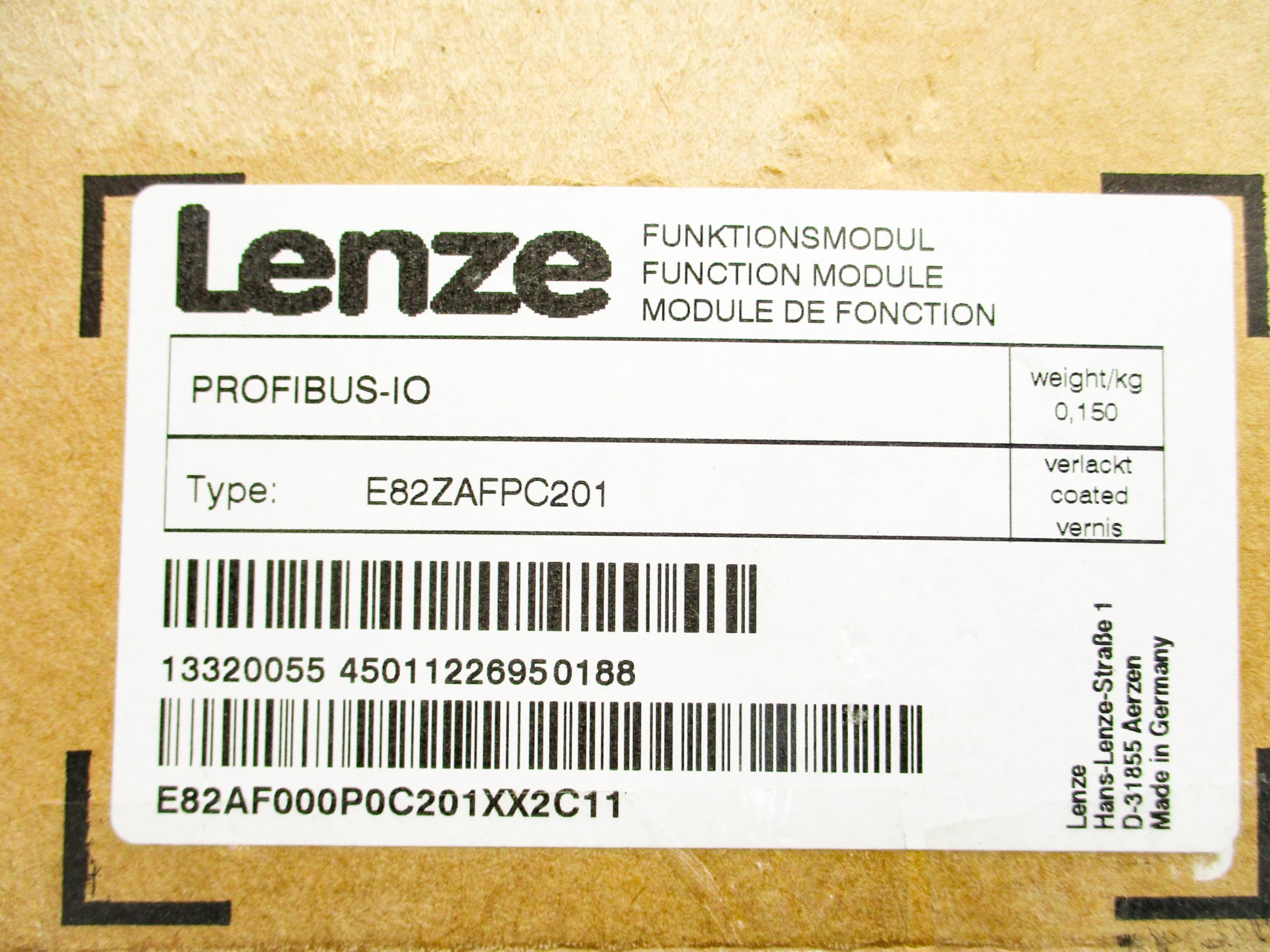 LENZE E82ZAFPC201 NSMP