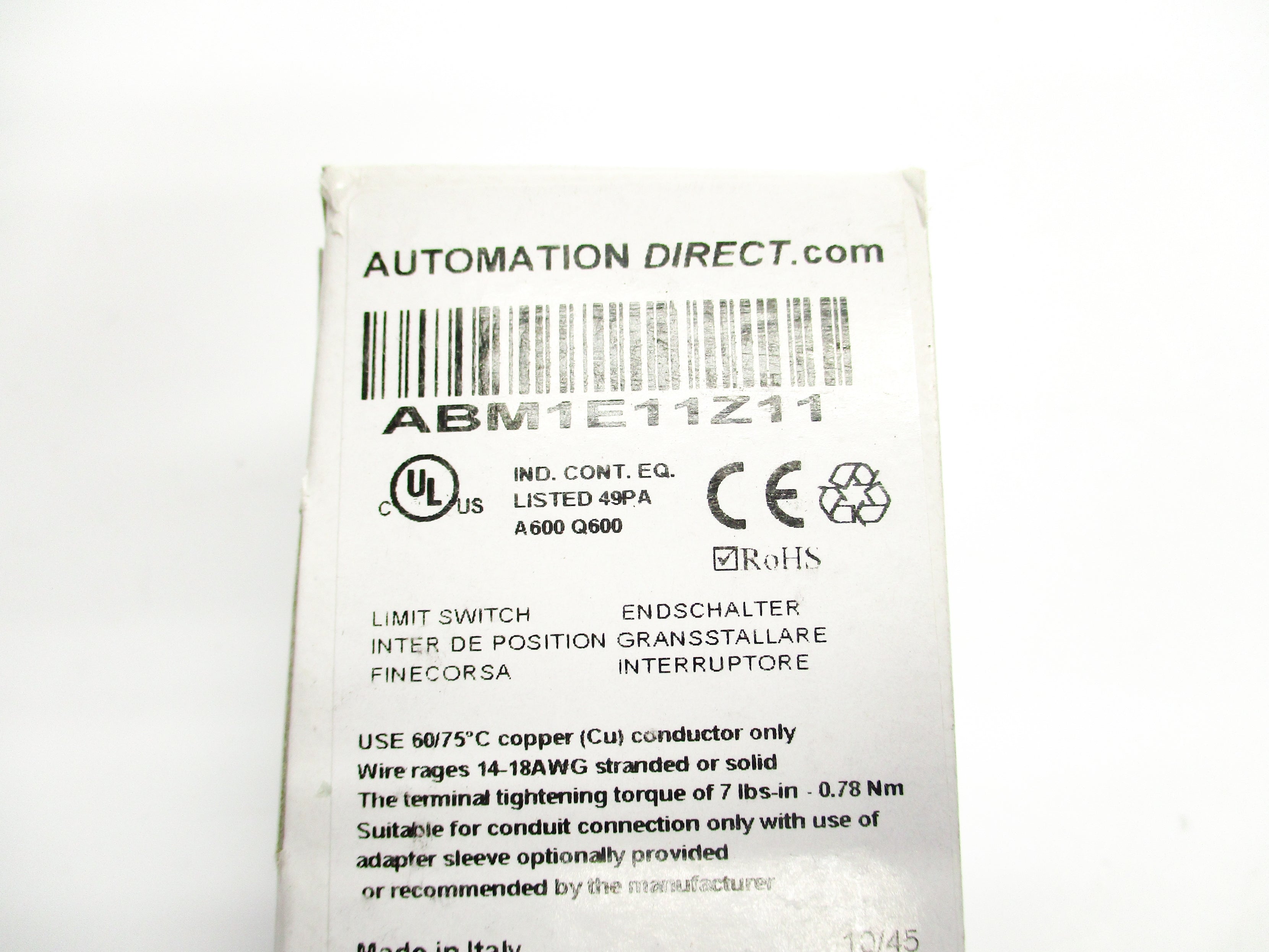 AUTOMATION DIRECT ABM1E11Z11 NSMP