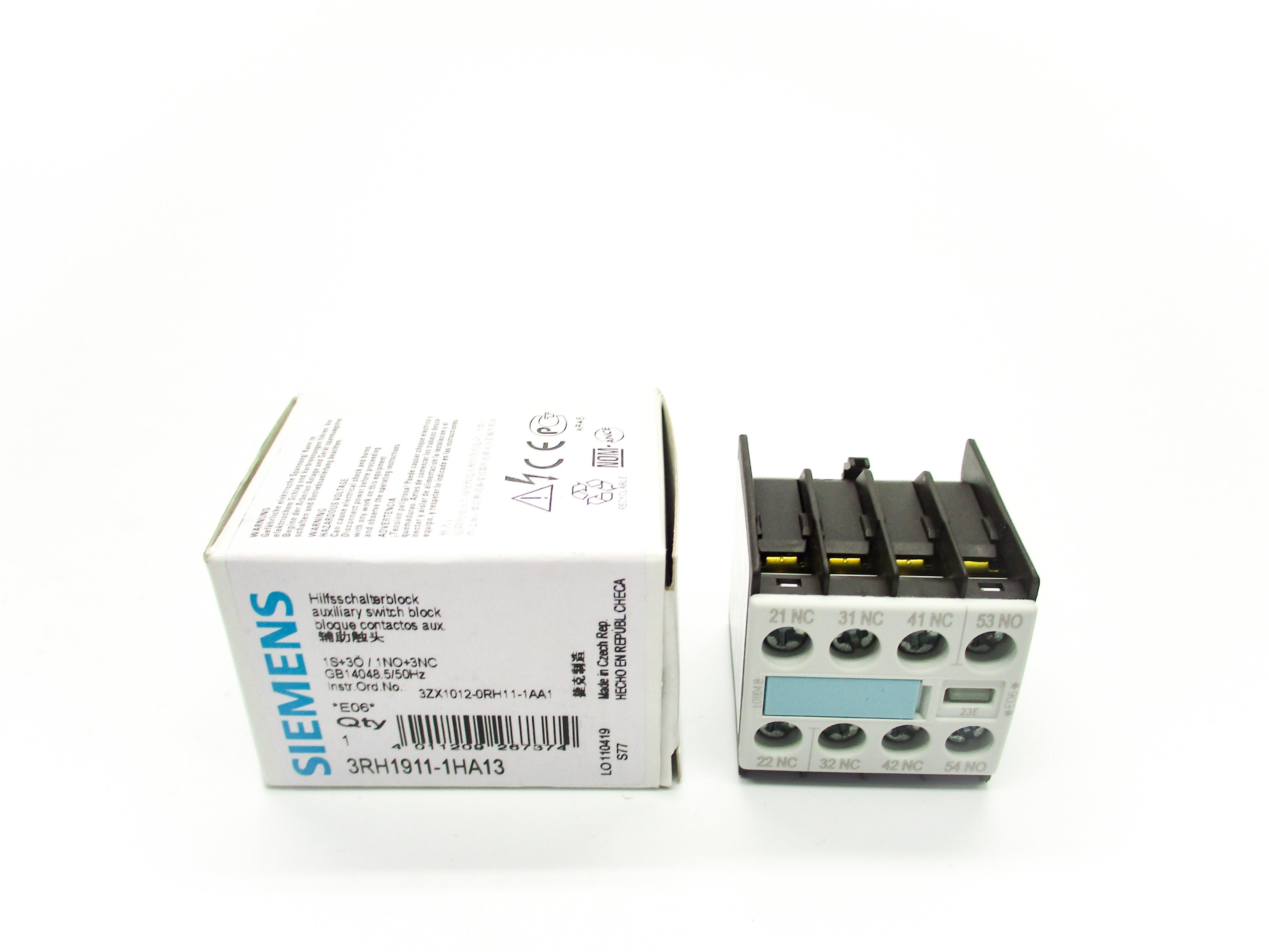 SIEMENS 3RH1911-1HA13 NSMP