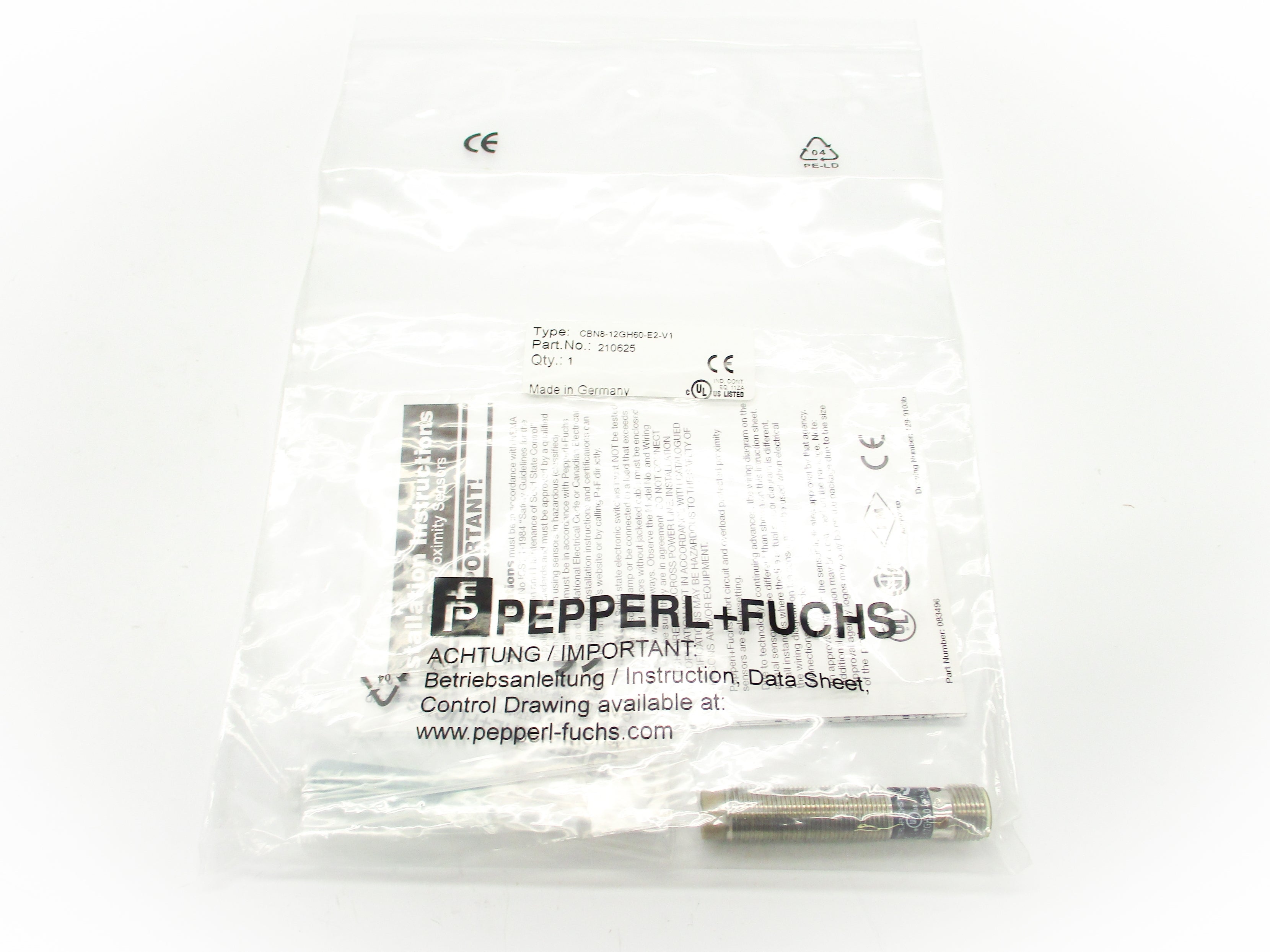 PEPPERL+FUCHS CBN8-12GH60-E2-V1 NSMP