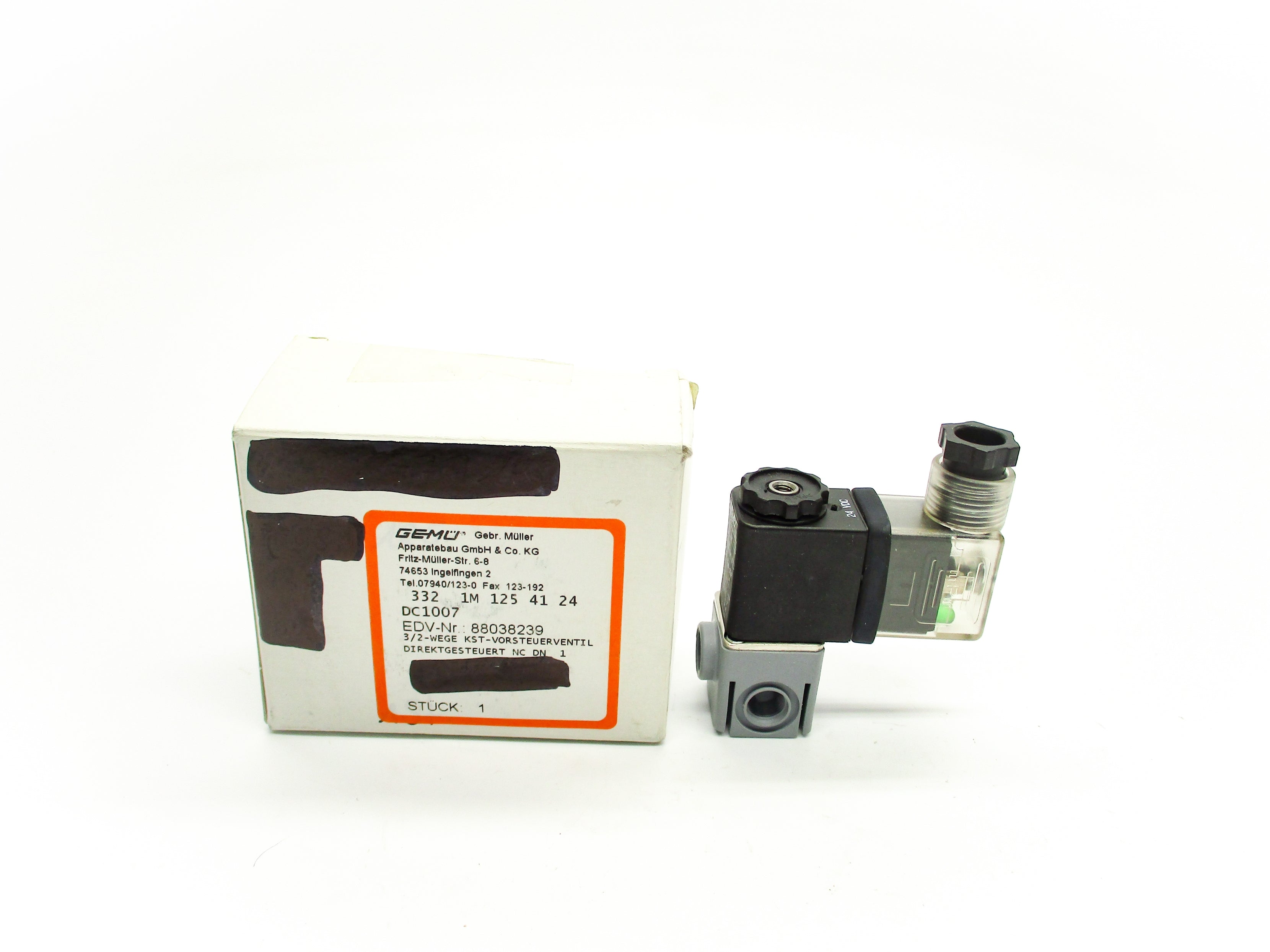 GEMU 88038239 3321M1254124DC 1007 24V NSMP
