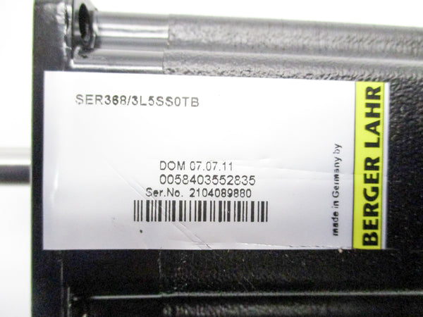 BERGER LAHR SER368/3L5SS0TB NSMP