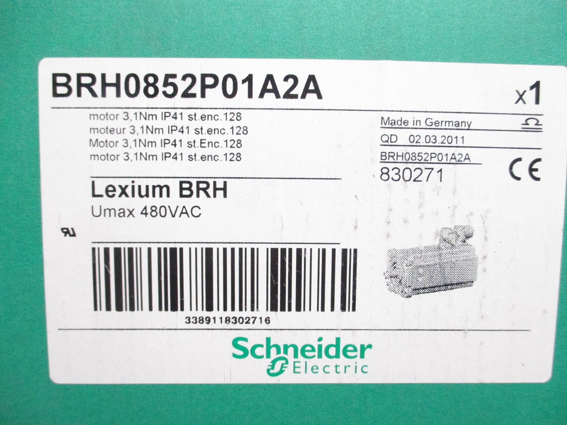 SCHNEIDER BRH0852P01A2A NSMP
