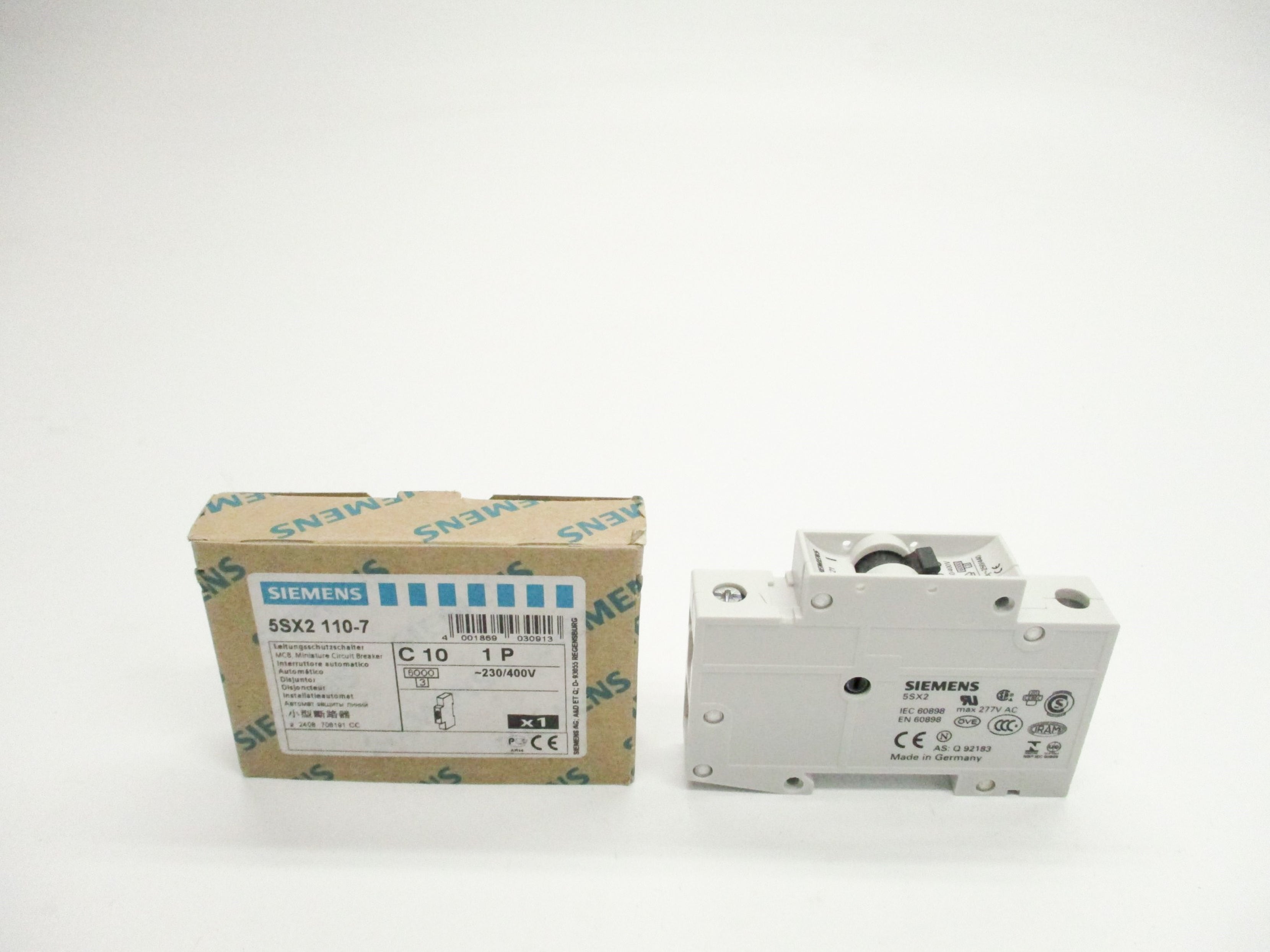 SIEMENS 5SX2110-7 230/400V 10A NSMP
