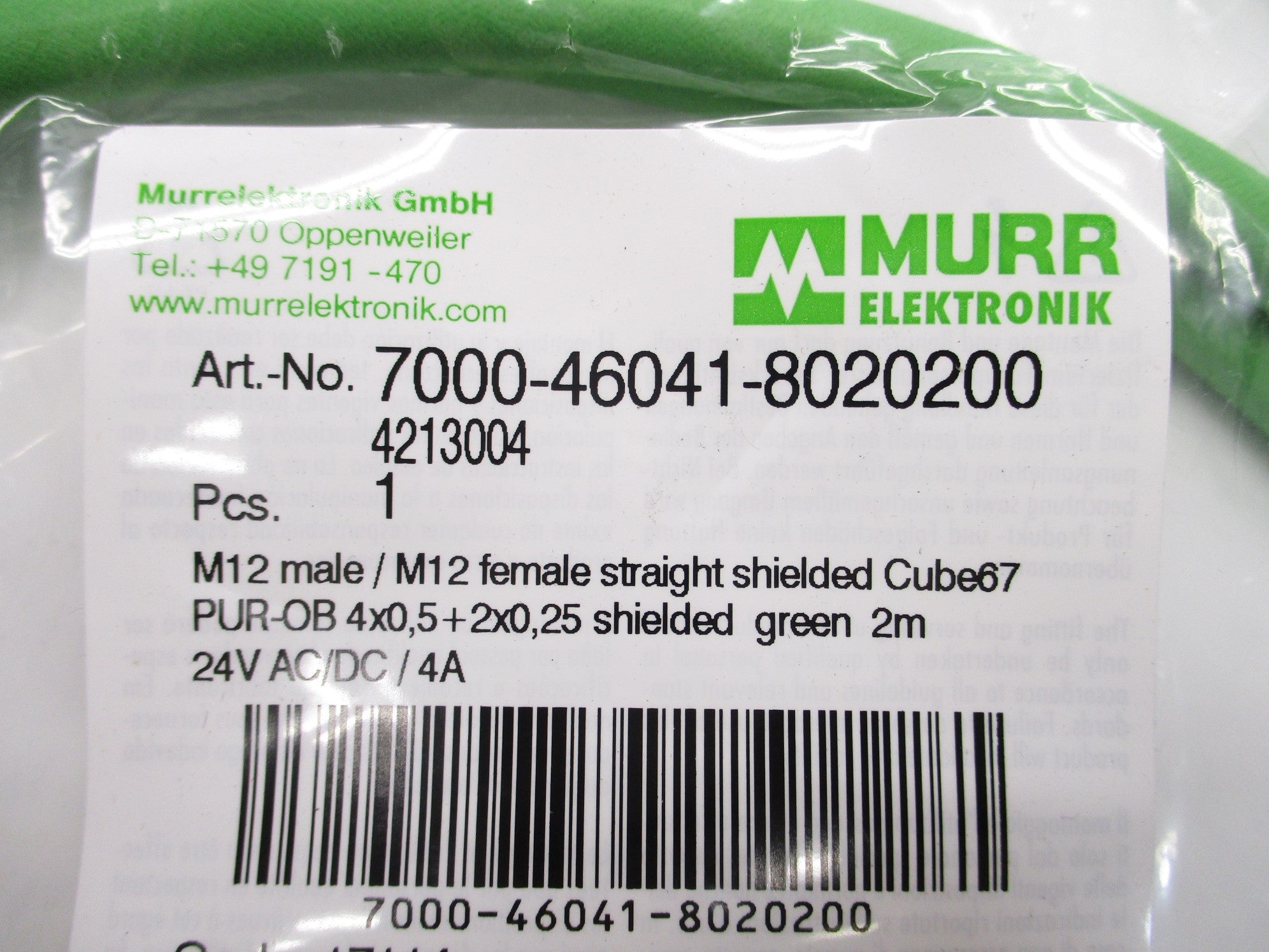 MURR ELEKTRONIK 7000-46041-8020200 NSMP