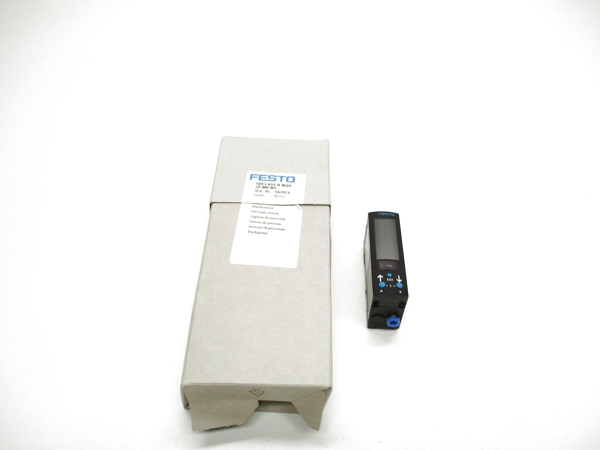 FESTO SDE3-V1S-B-WQ4-2P-M8-W5 NSMP
