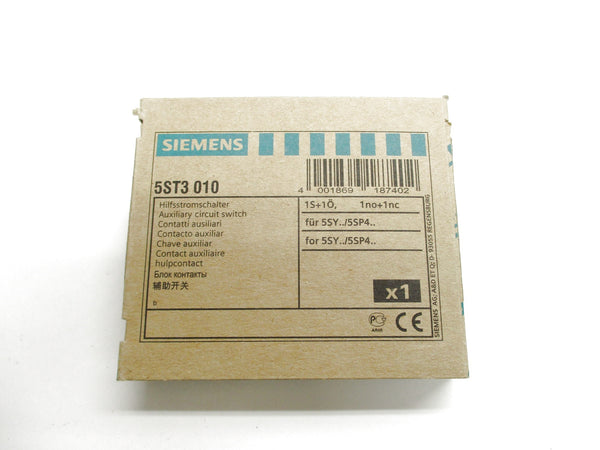SIEMENS 5ST3010 440V 16A NSMP