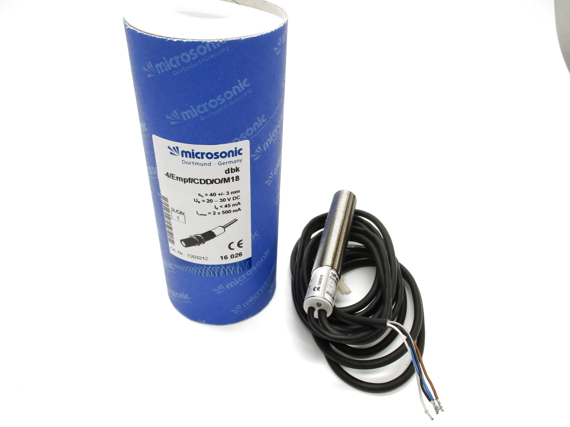 MICROSONIC dbk-4/CDD/O/M18E+S NSMP – MRO Global Solutions