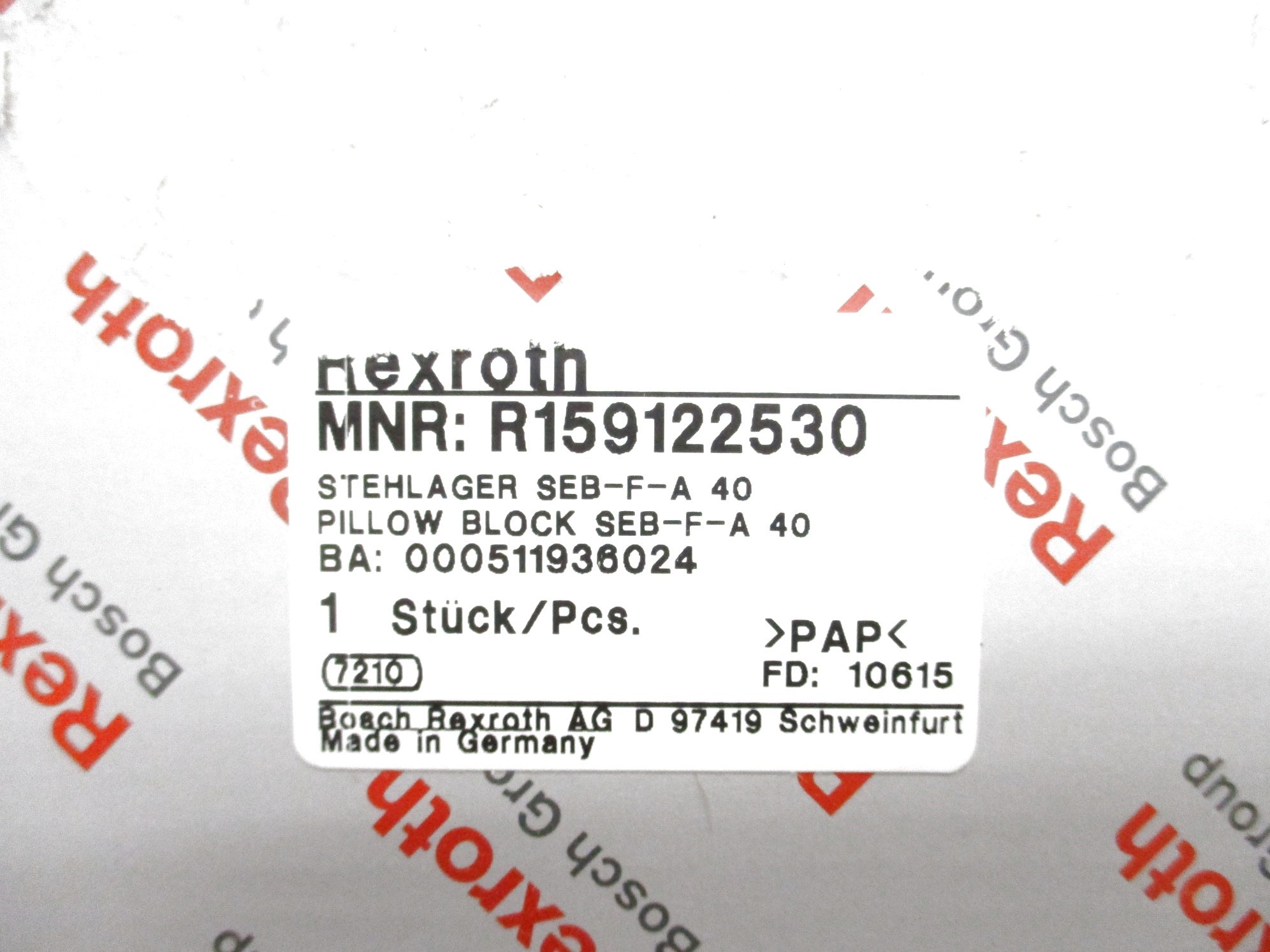 REXROTH R159122530 NSMP