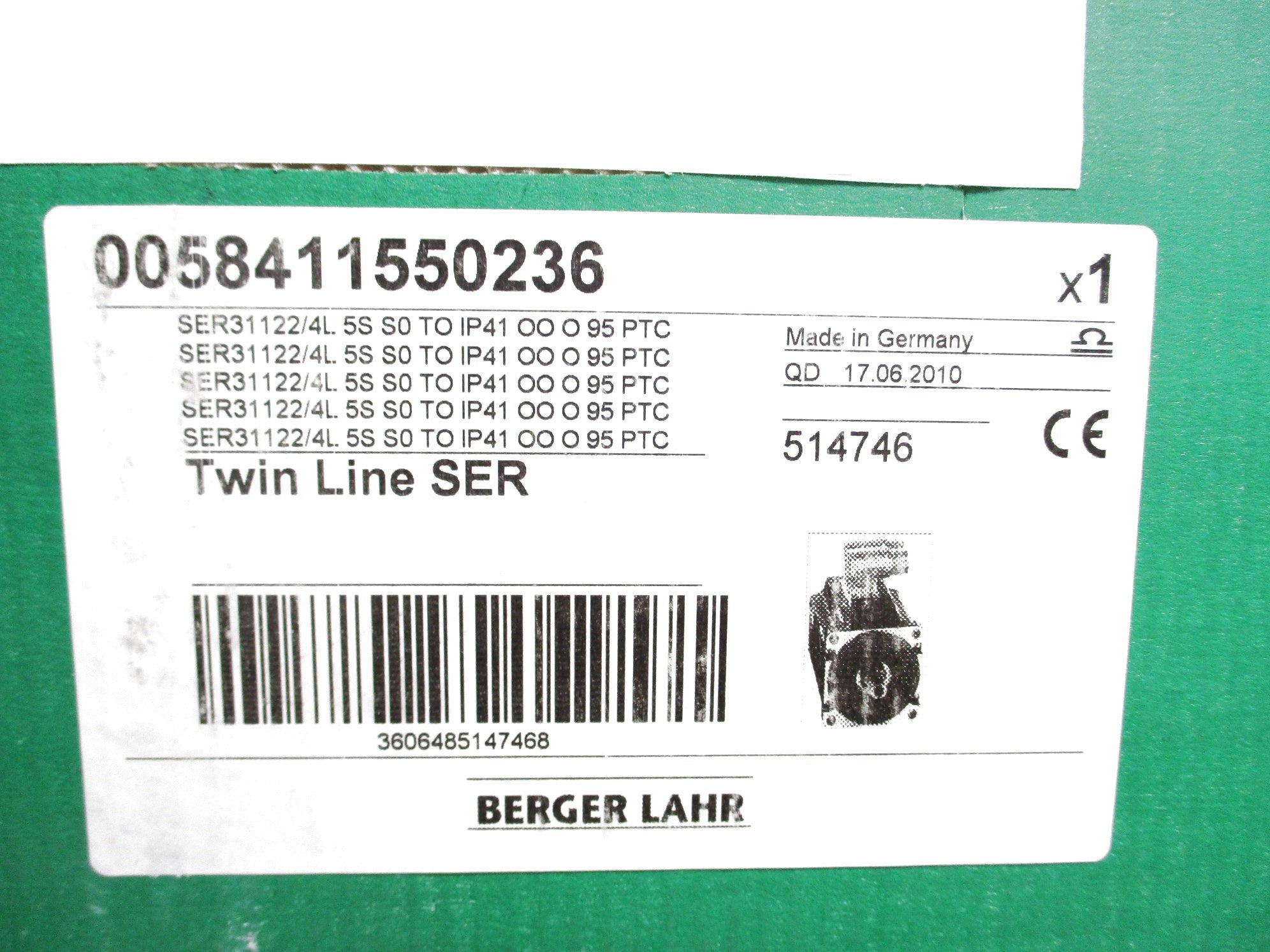 BERGER LAHR SER31122/4L5SS0TO NSMP