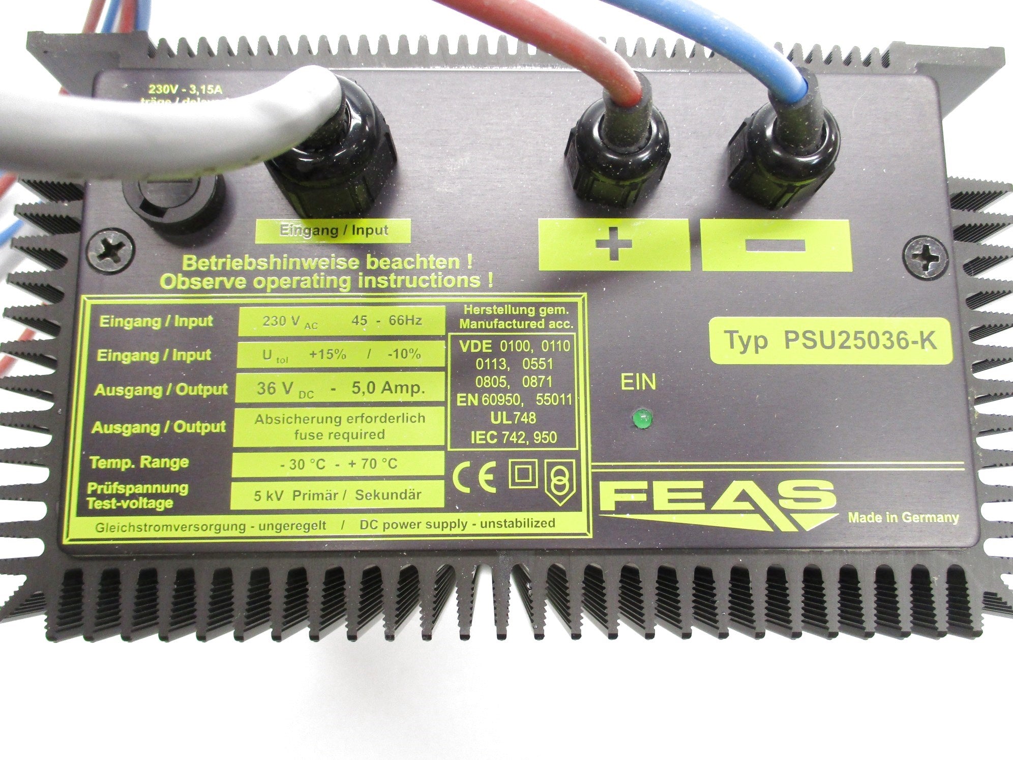 FEAS PSU25036-K NSNP