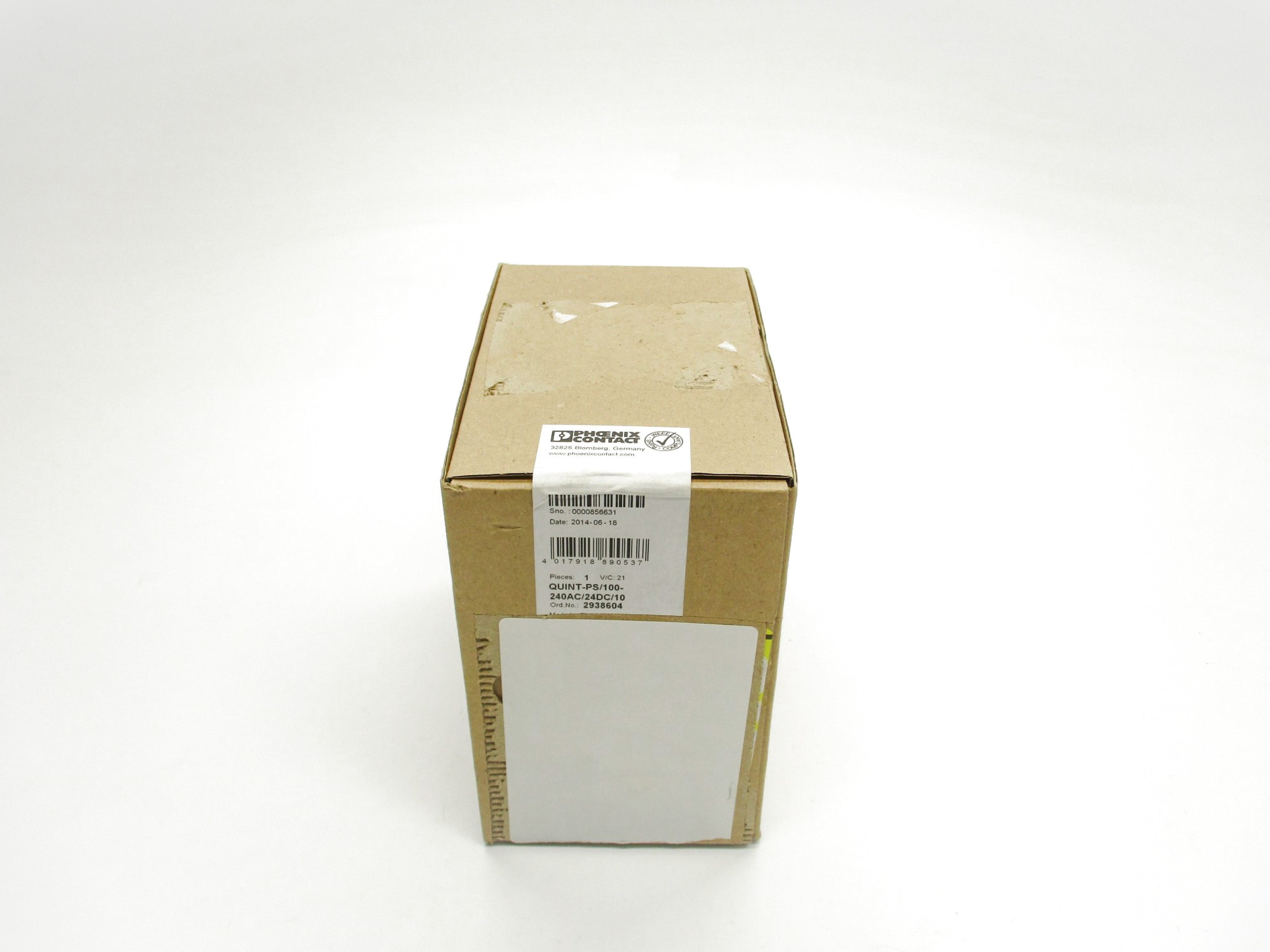 PHOENIX CONTACT QUINT-PS-100-240AC/24DC/10 2938604 NSFS