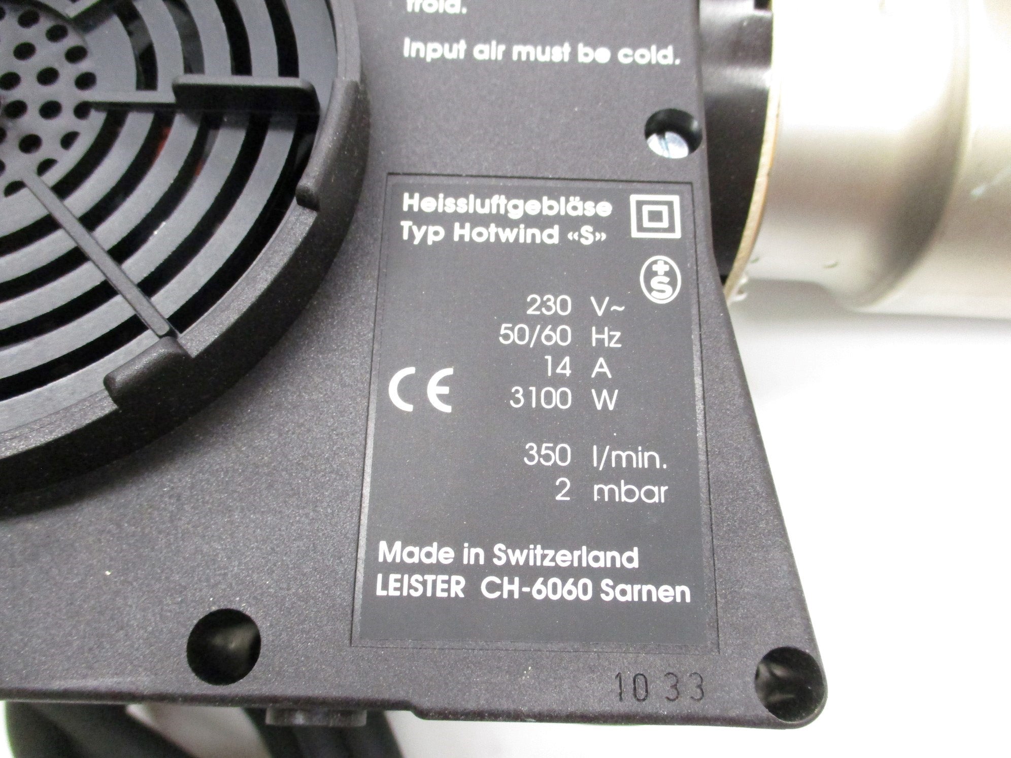 LEISTER HOTWIND-S NSMP