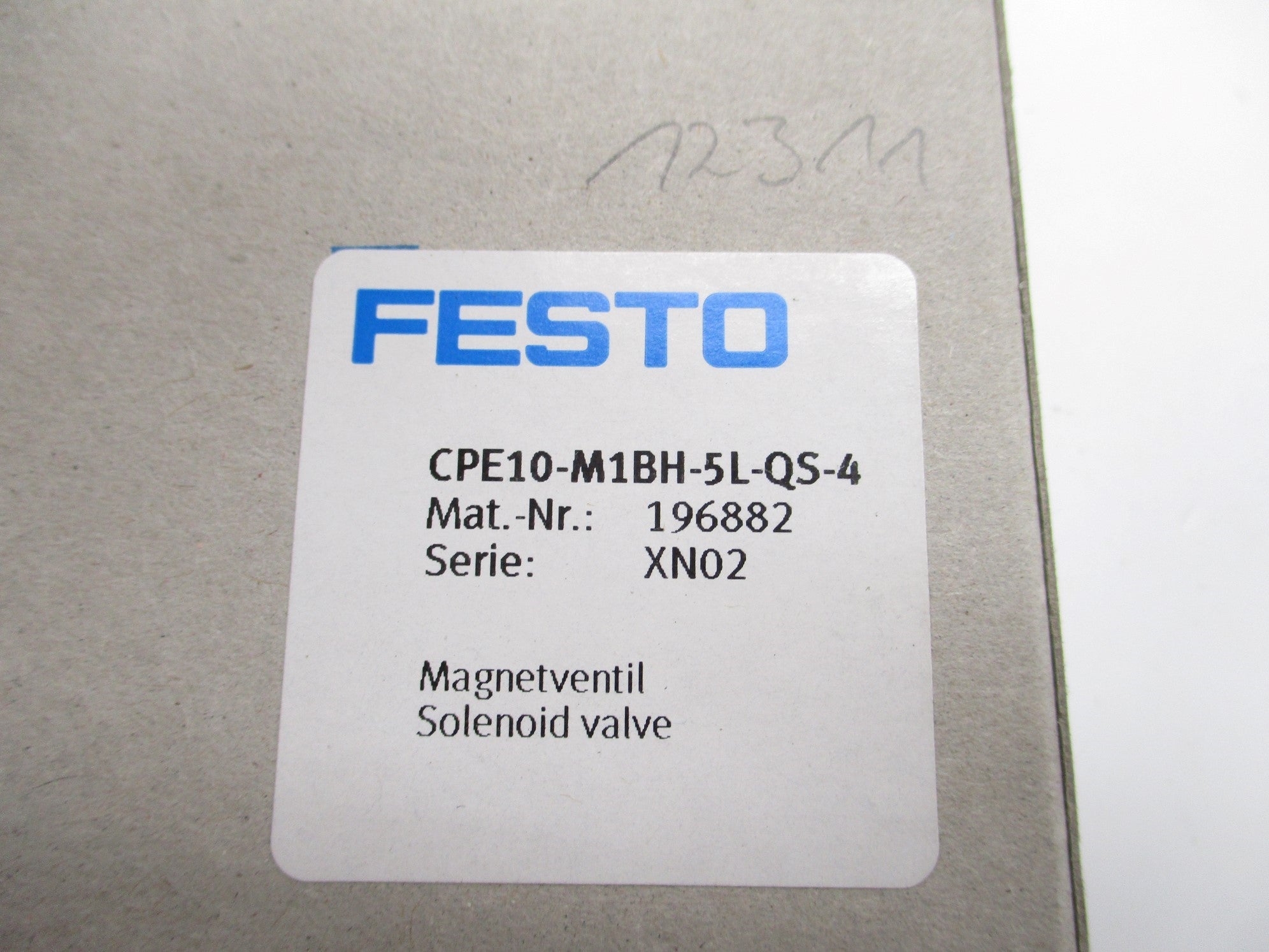 FESTO CPE10-M1BH-5L-QS-4 24VDC NSMP