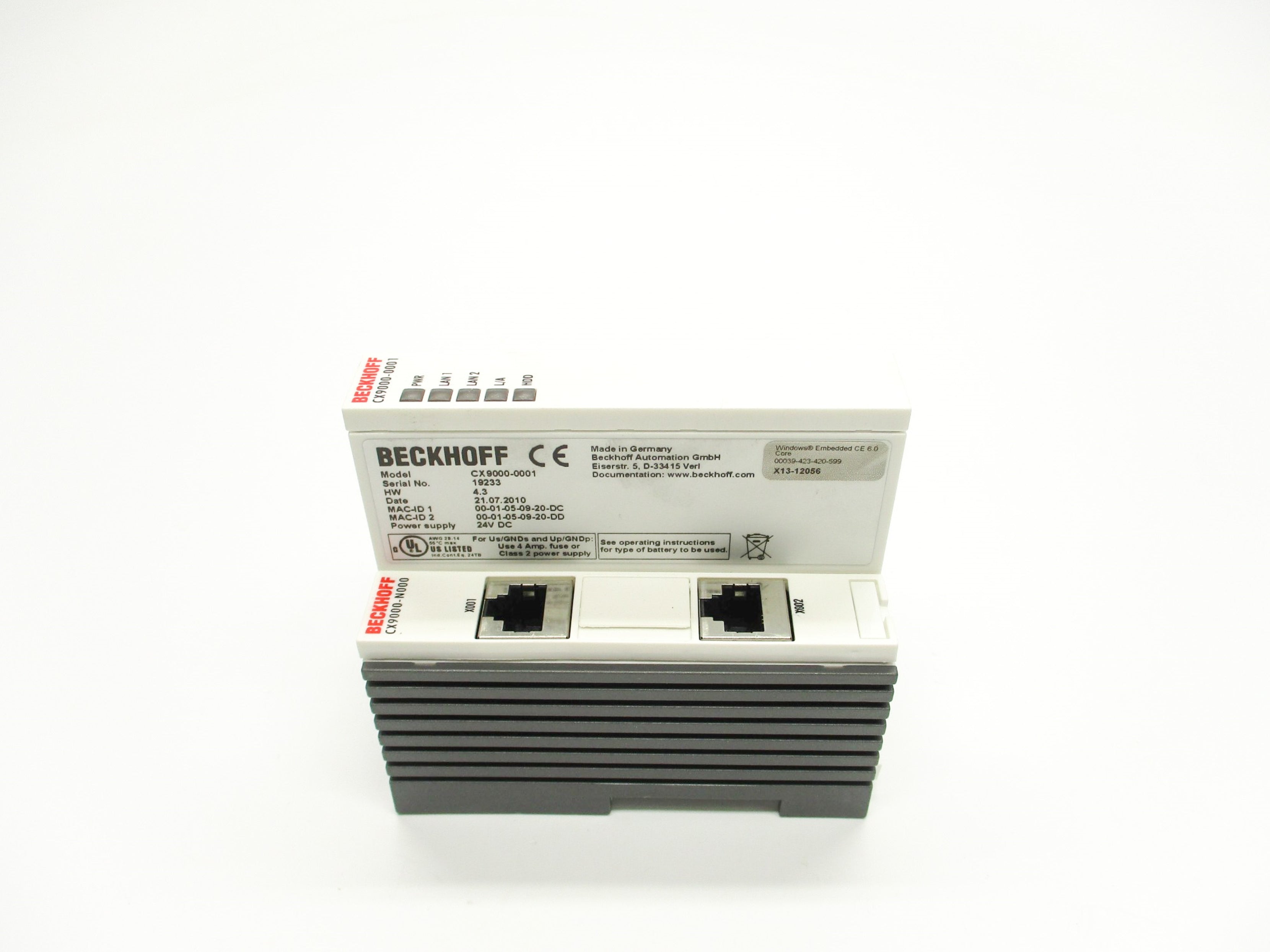 BECKHOFF CX9000-0001 NSNP