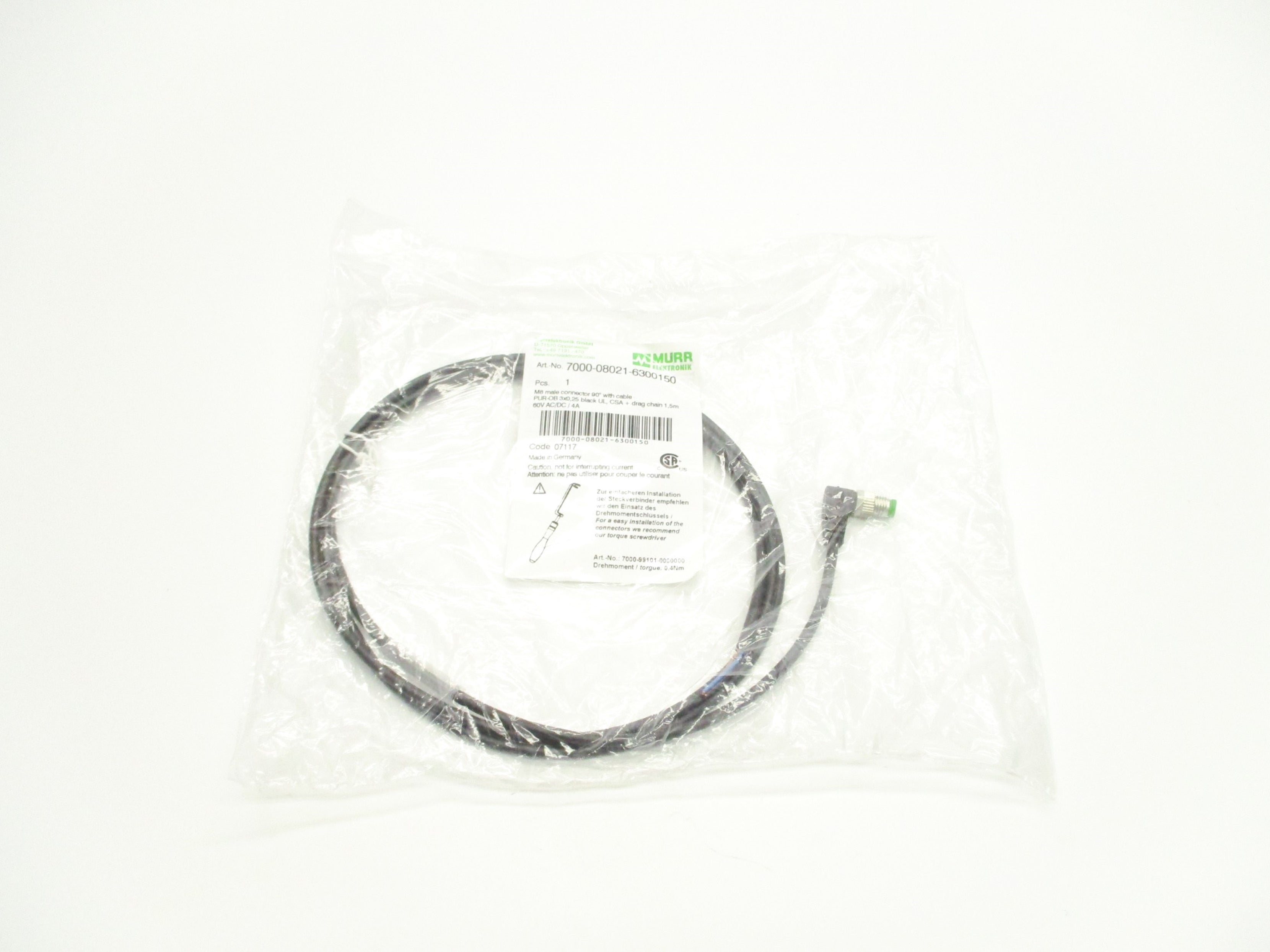 MURR ELEKTRONIK 7000-08021-6300150 NSMP