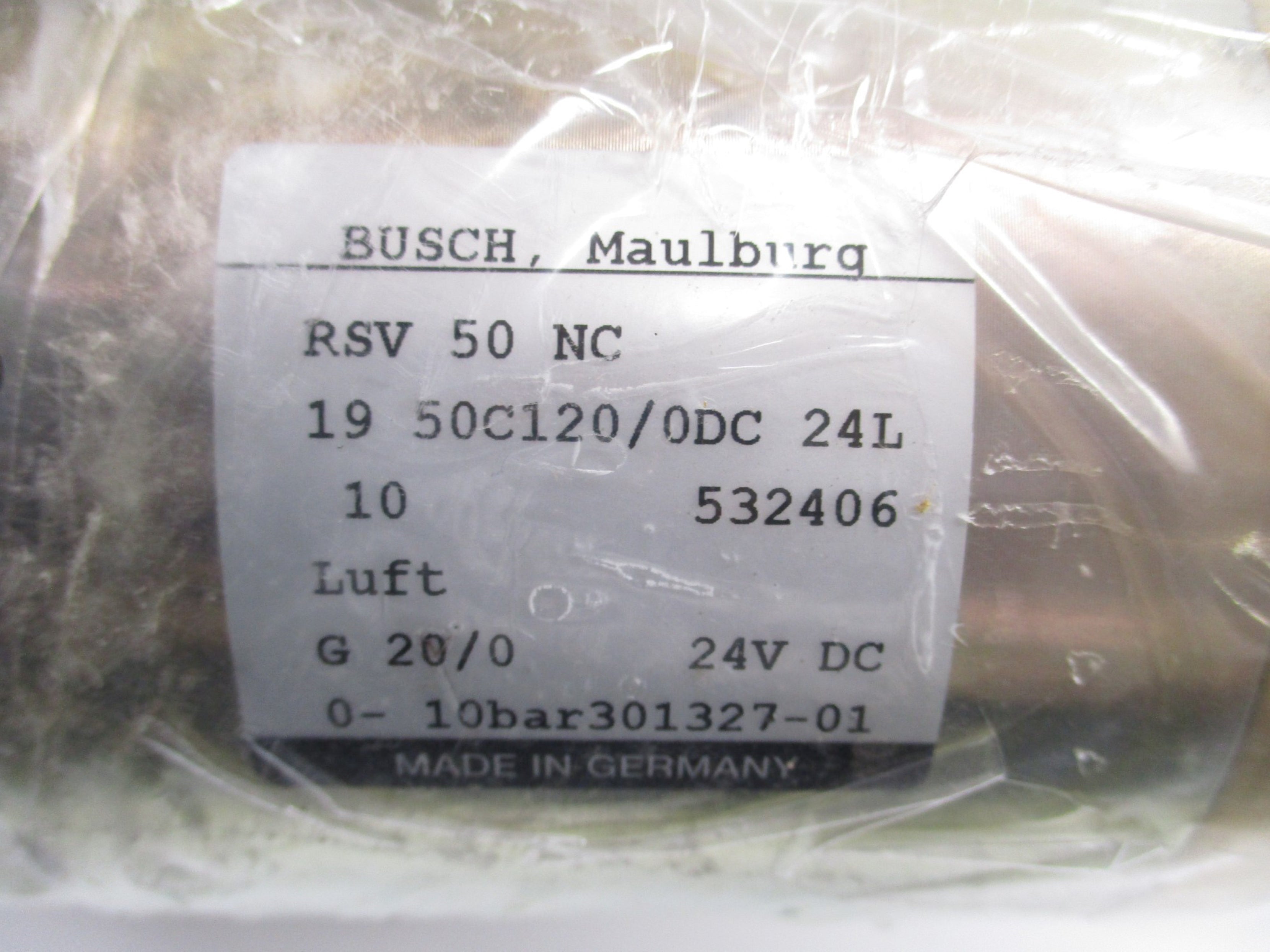 BUSCH RSV50NC NSMP