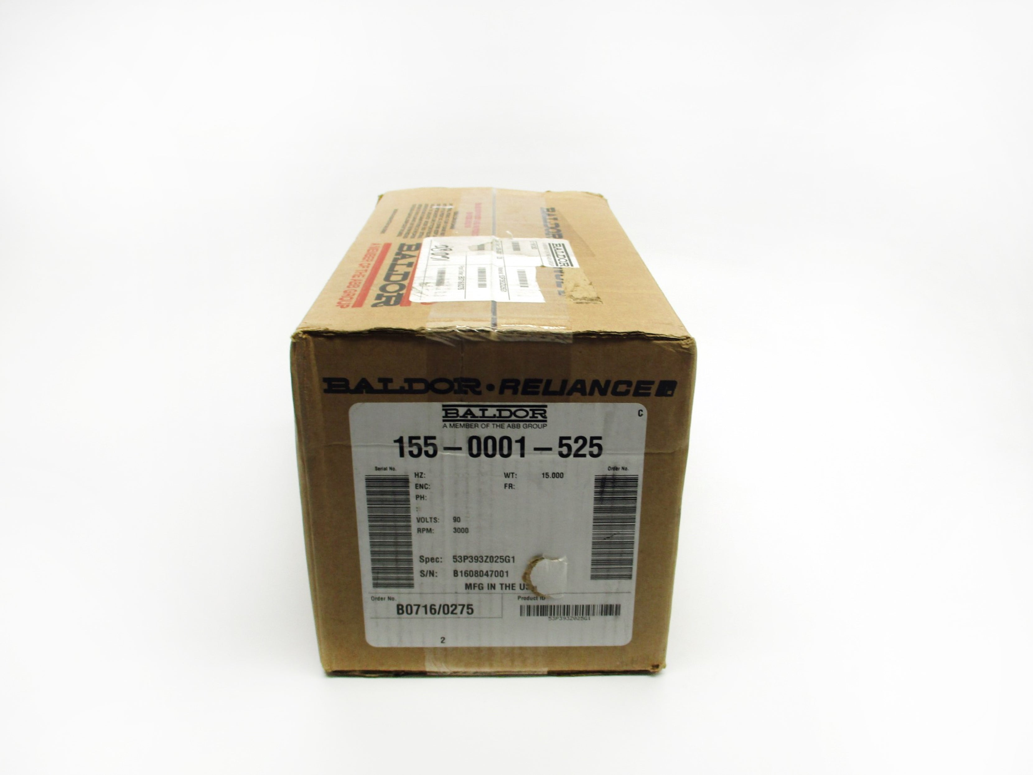 BALDOR 53P393Z025G1 NSFS