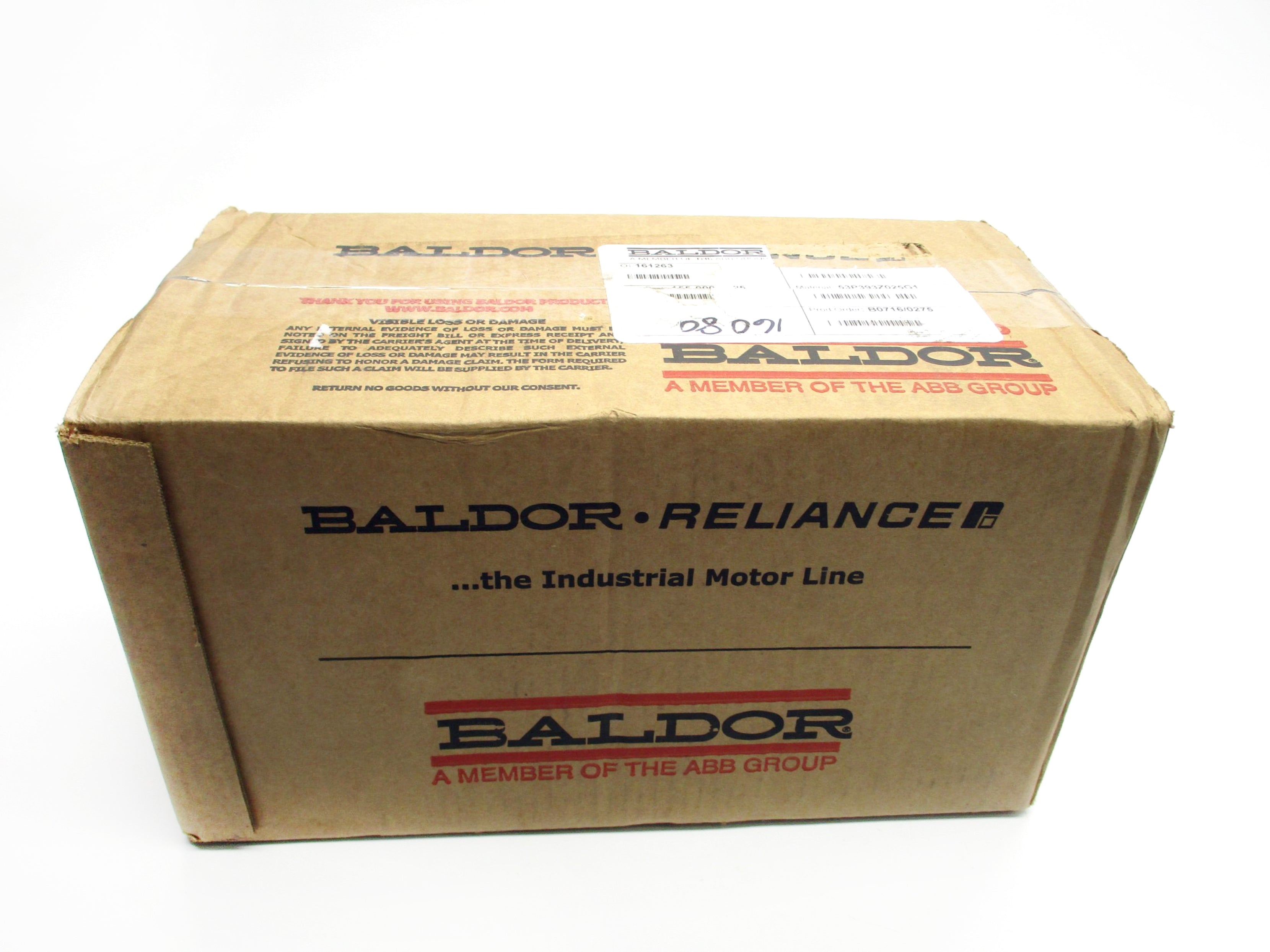 BALDOR 53P393Z025G1 NSFS