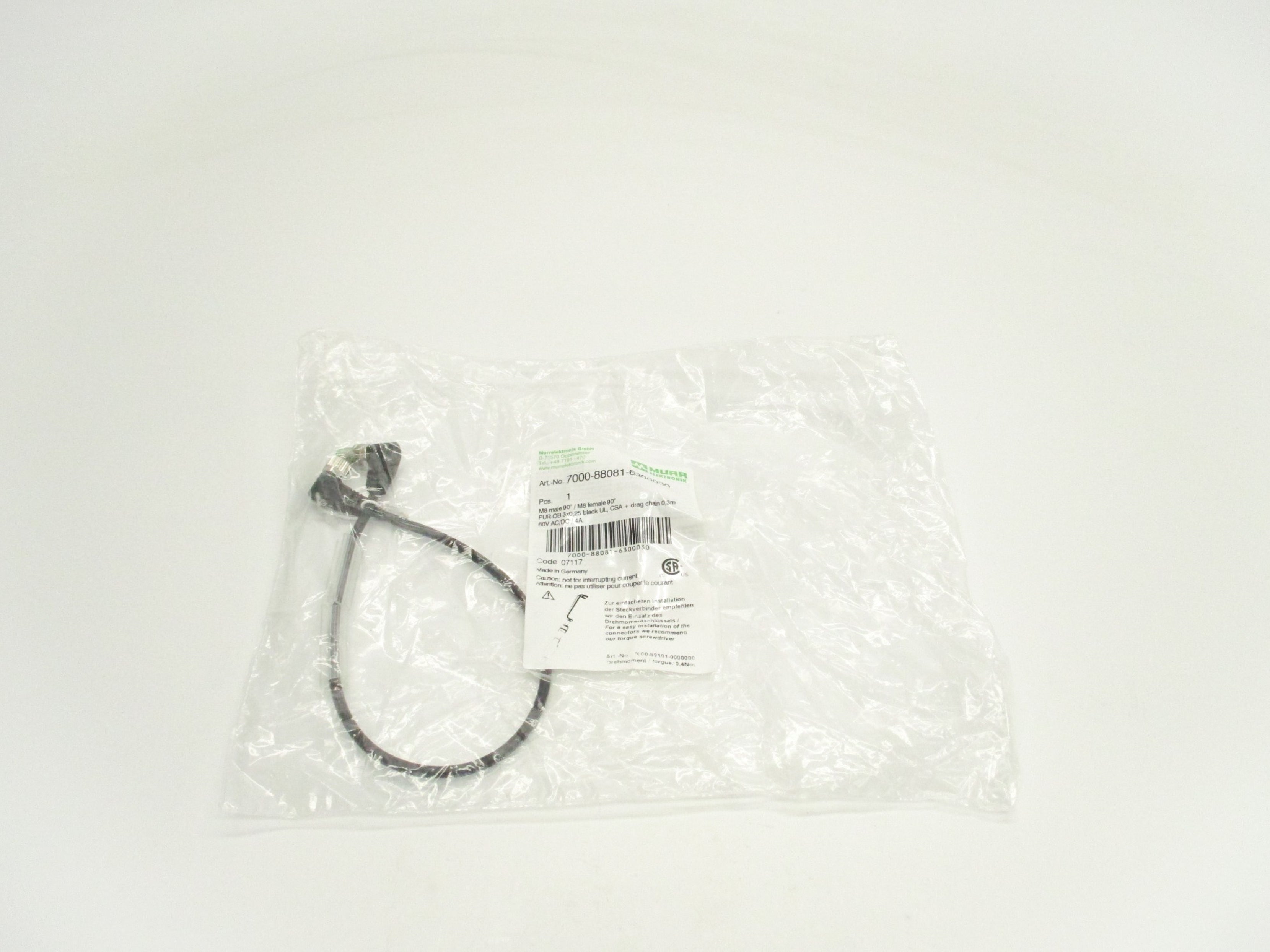 MURR ELEKTRONIK 7000-88081-6300030 NSMP