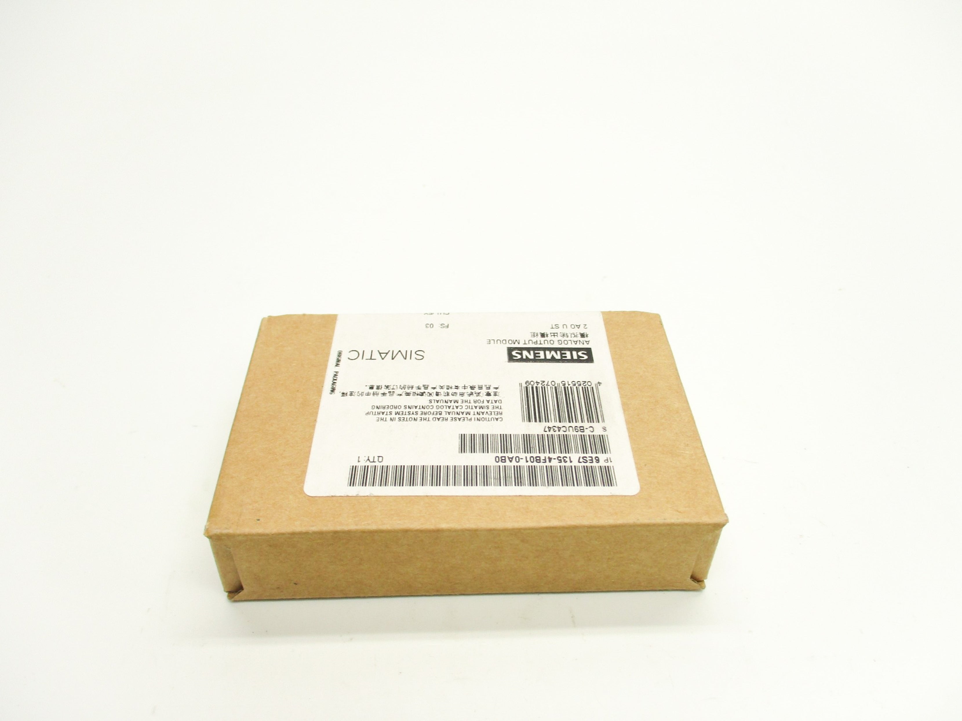SIEMENS 6ES7135-4FB01-0AB0 NSFS