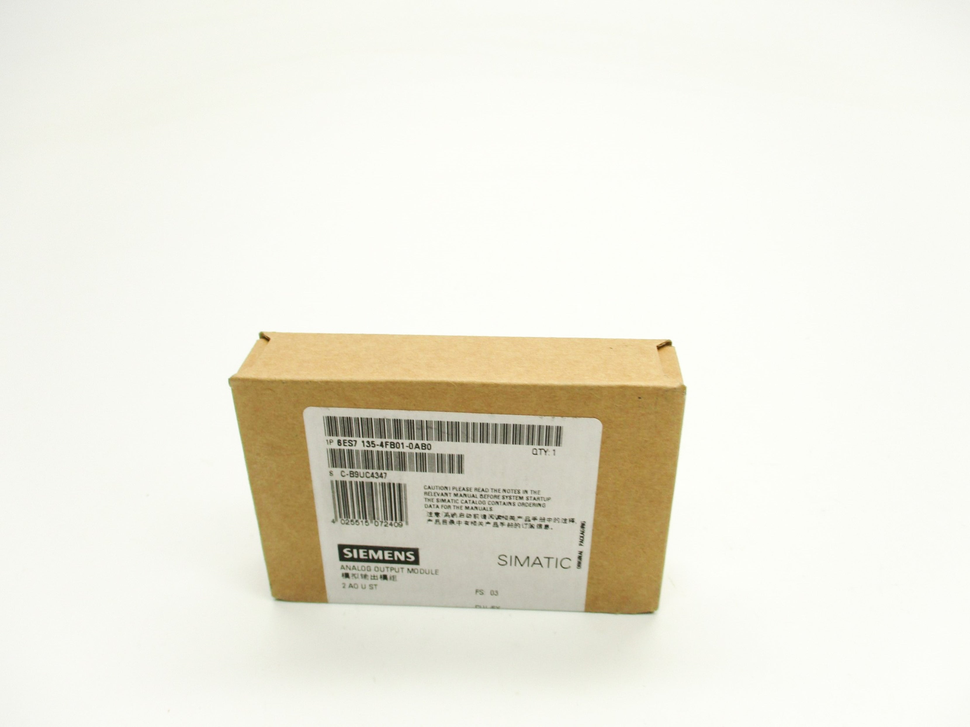 SIEMENS 6ES7135-4FB01-0AB0 NSFS