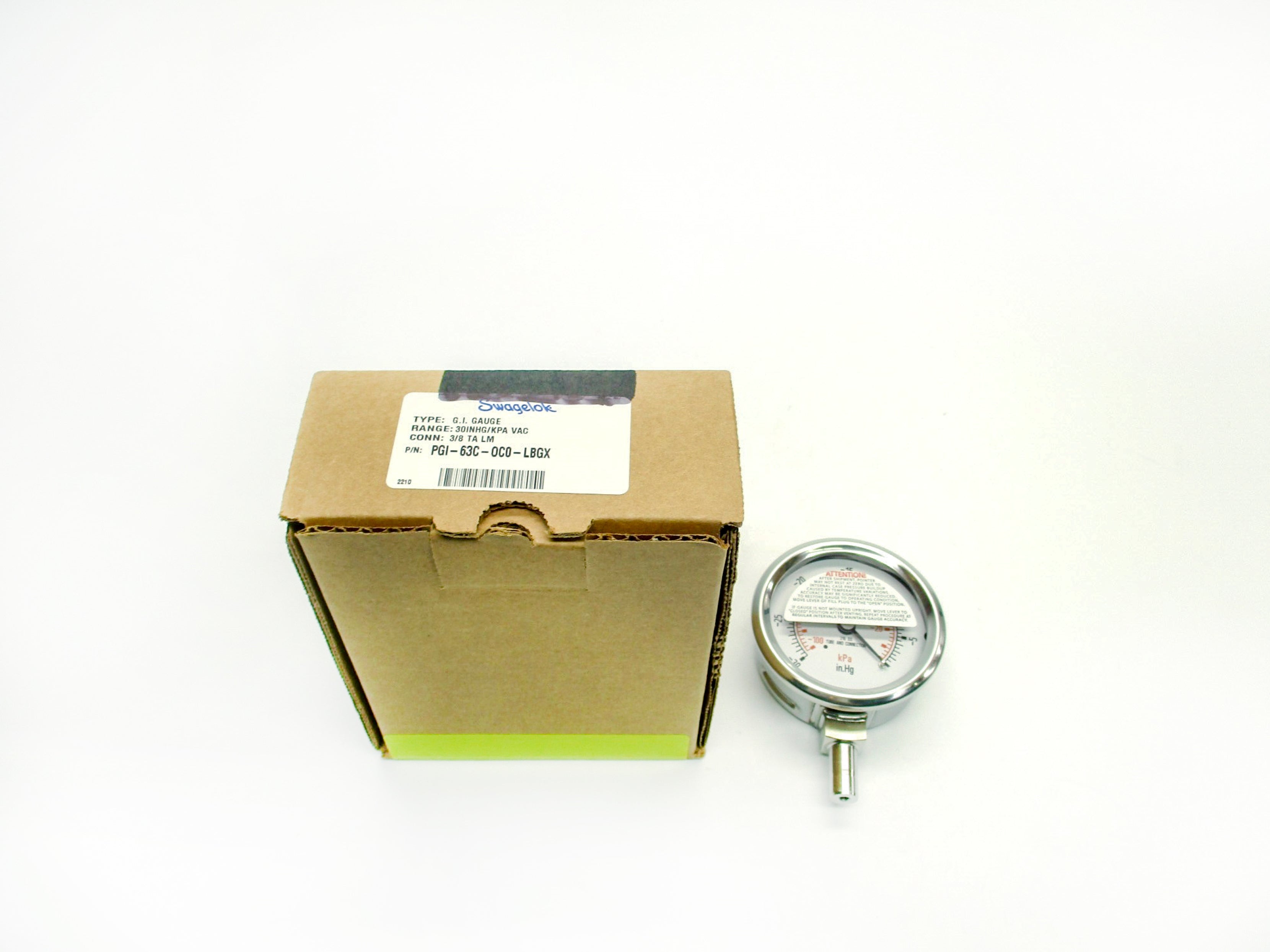 SWAGELOK PGI-63C-0C0-LBGX NSMP