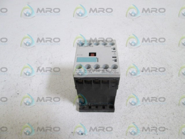 SIEMENS CONTROL RELAY 3RH1140-1JB40 *NEW NO BOX*