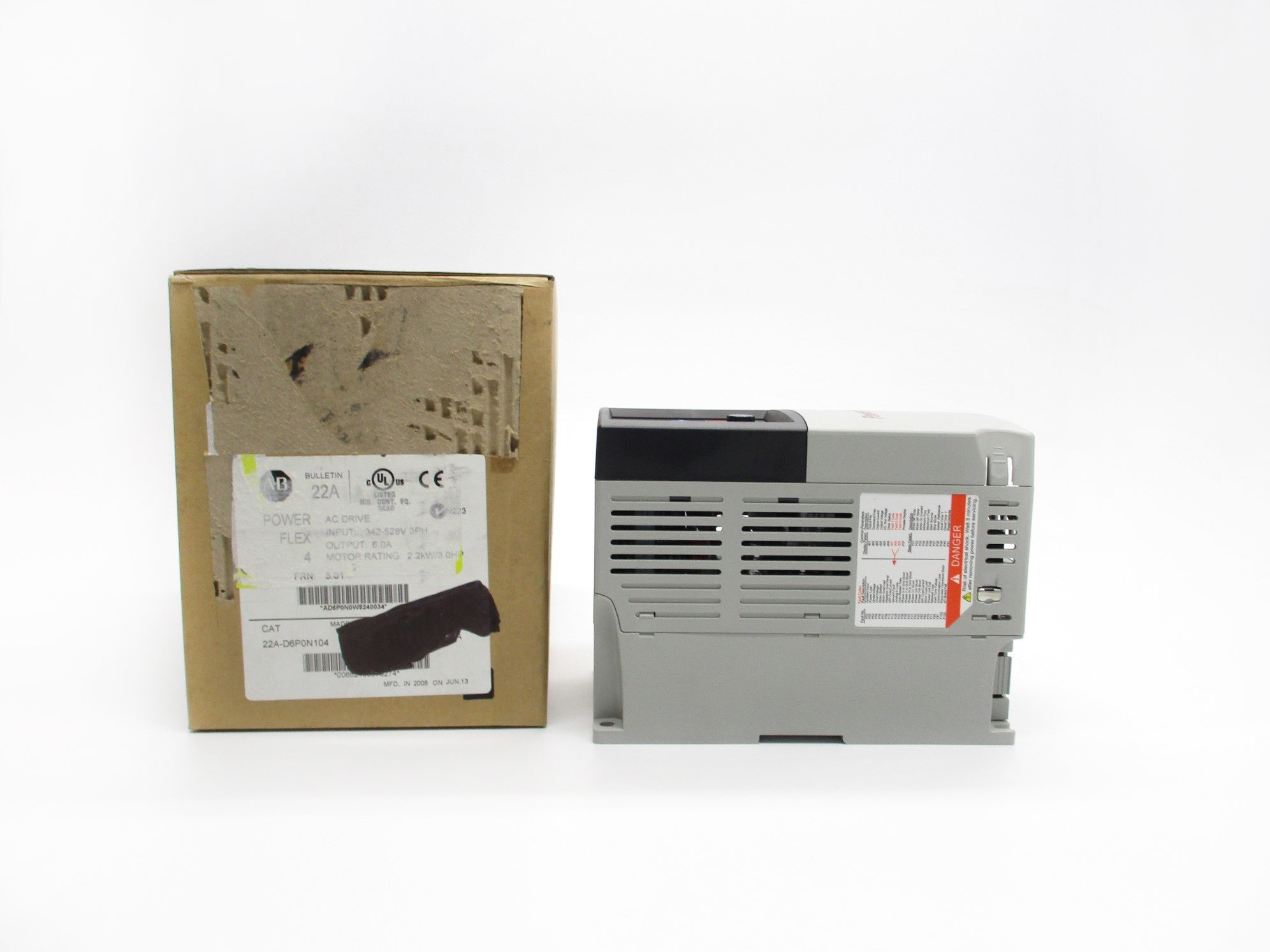 ALLEN BRADLEY 22A-D6P0N104 SER. A F/W 5.01 NSMP