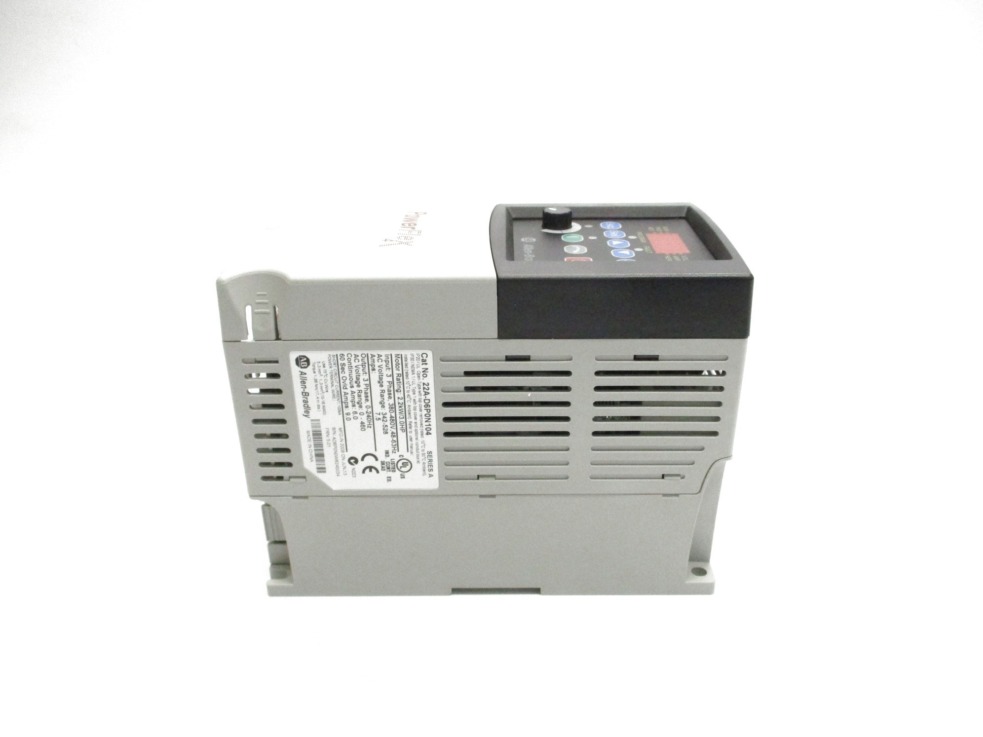 ALLEN BRADLEY 22A-D6P0N104 SER. A F/W 5.01 NSMP