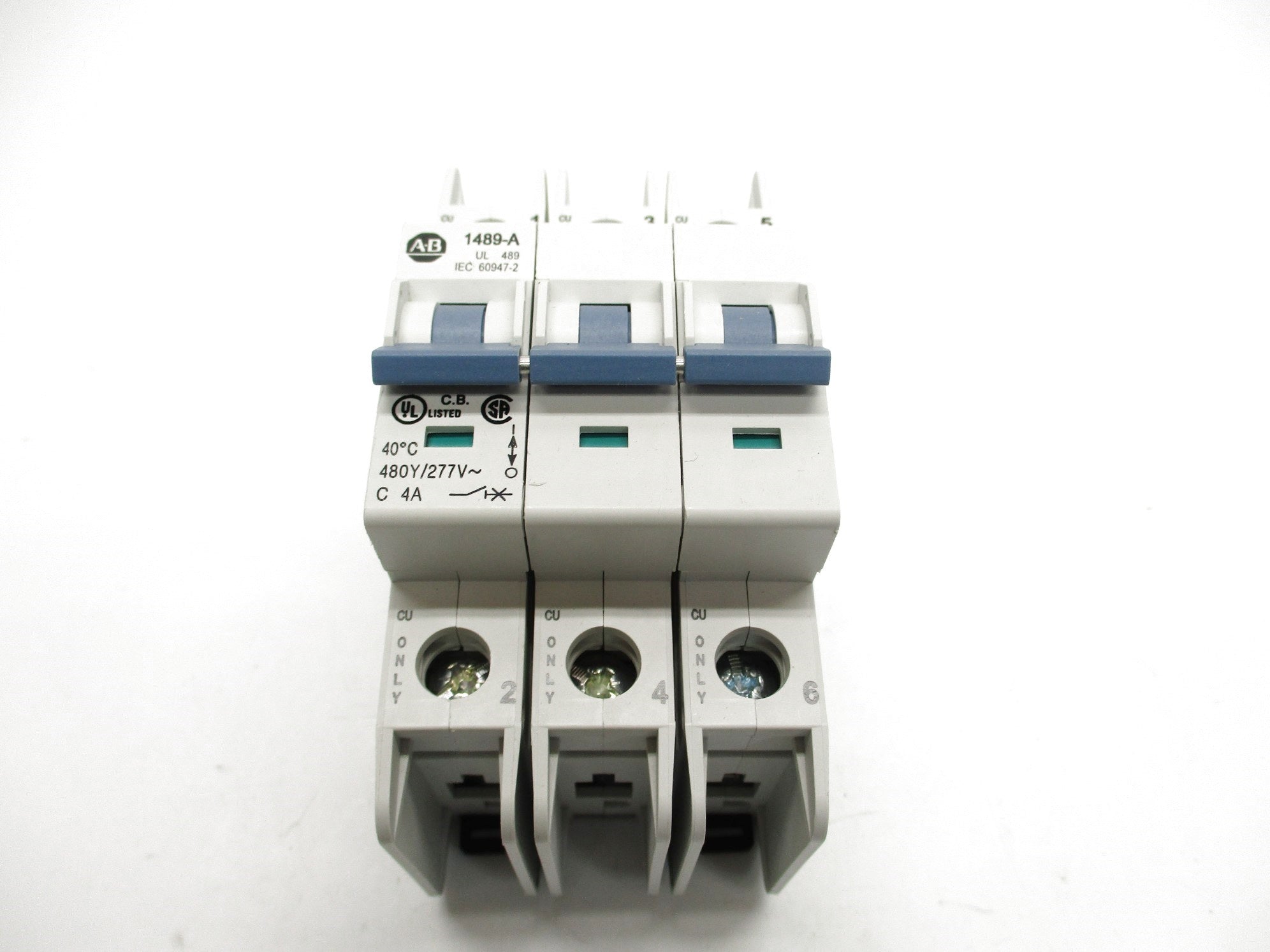 ALLEN BRADLEY 1489-A3C040 SER. A 480/277V 4A NSNP