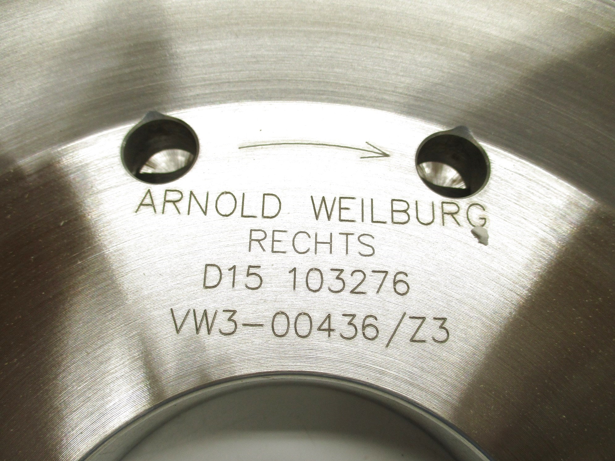 ARNOLD WEILBERG VW3-00436/Z3 NSNP