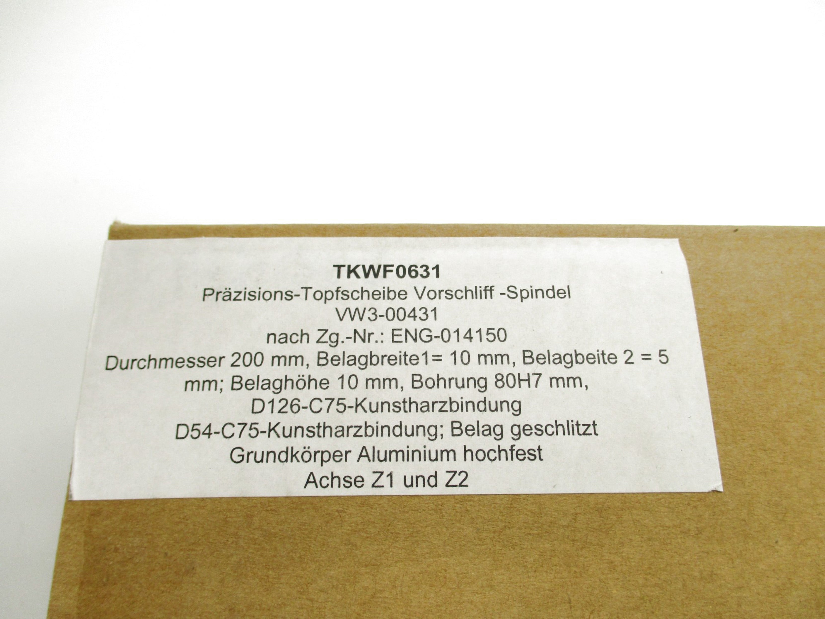 ARNOLD WEILBURG VW3-00431 NSMP