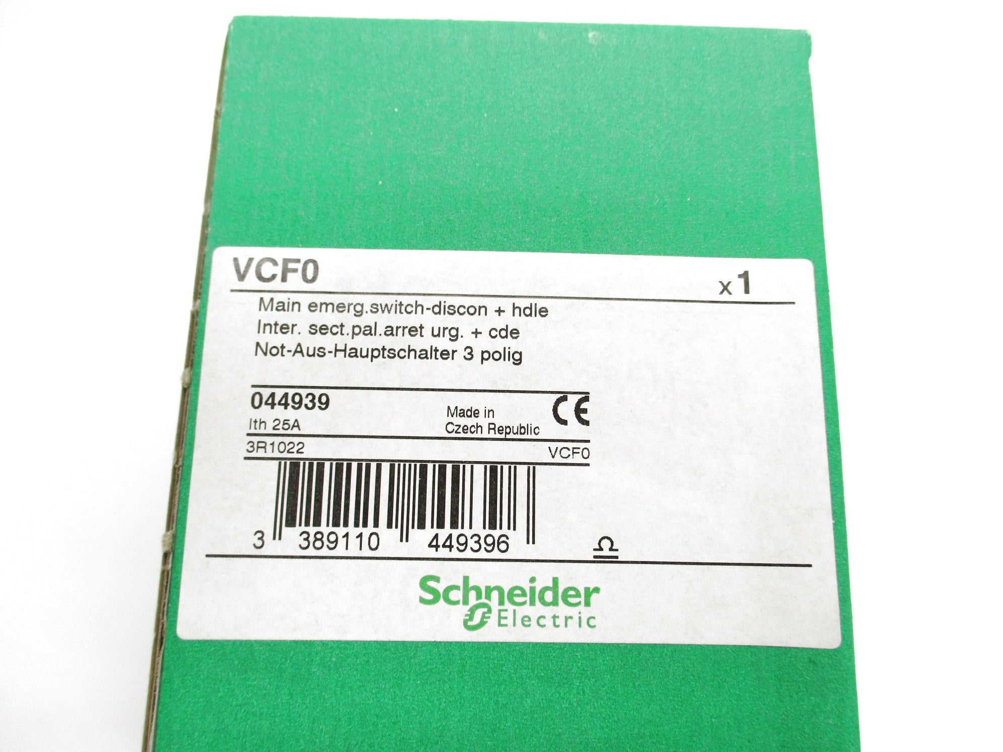 SCHNEIDER ELECTRIC VCF0 NSMP
