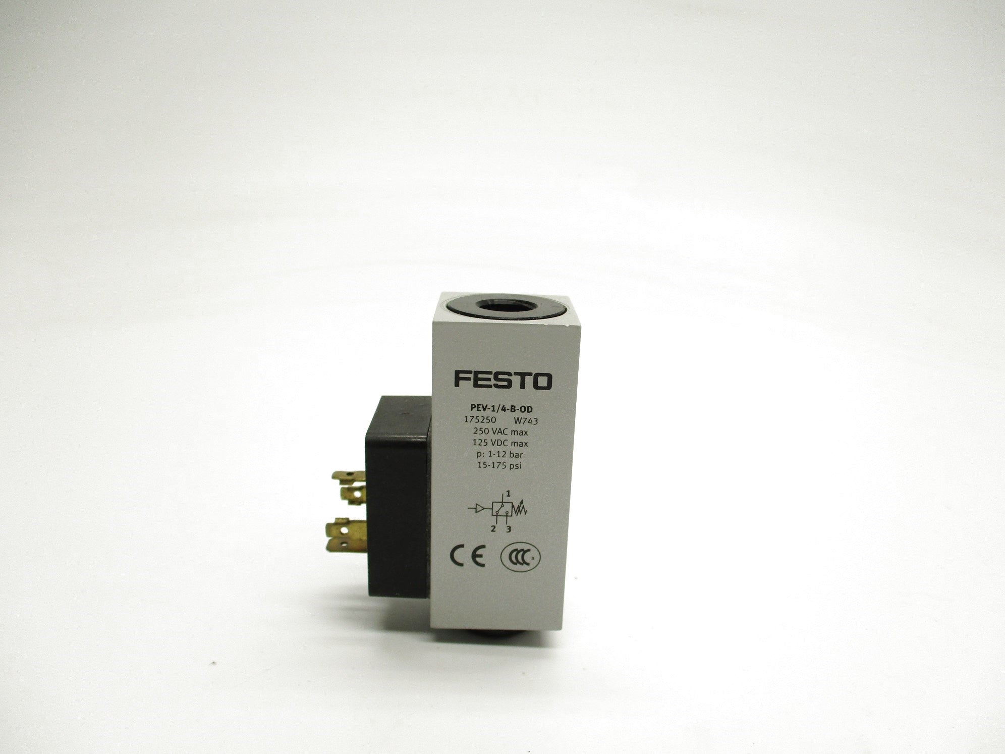 FESTO PEV-1/4-B-OD 175250 250VAC NSNP